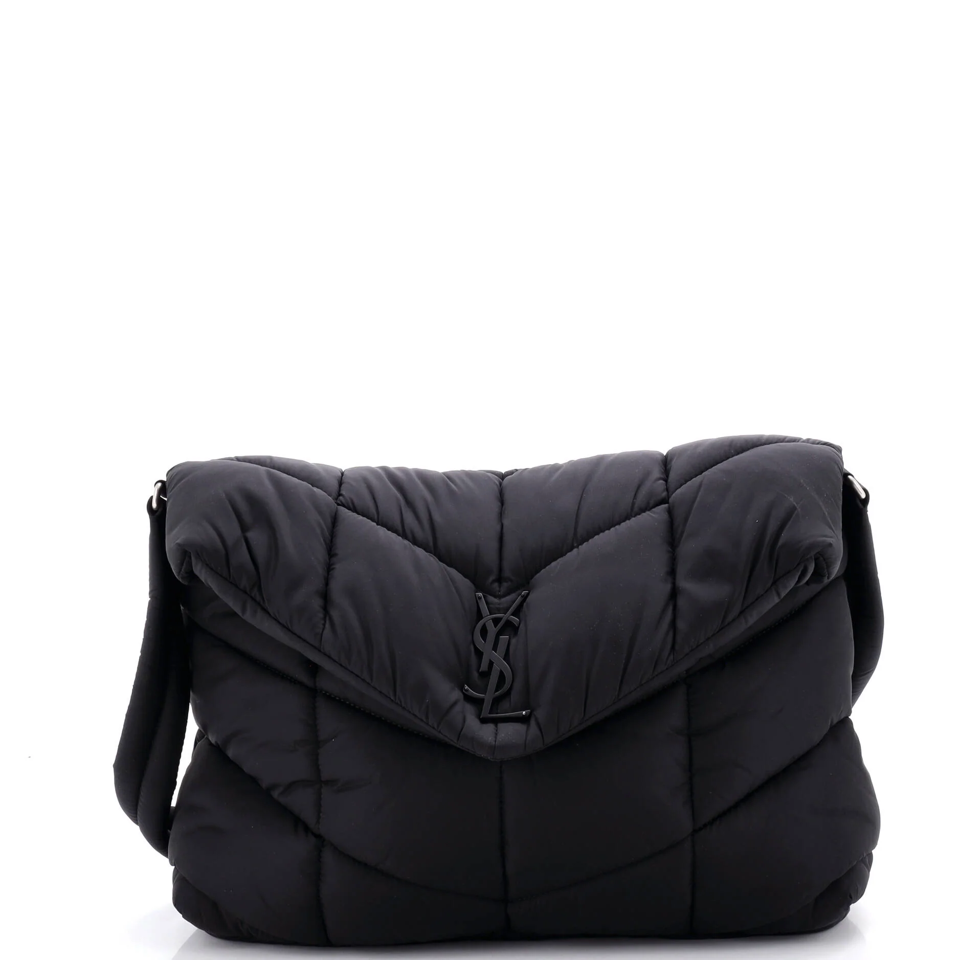 Loulou Puffer Messenger Bag Quilted Econyl