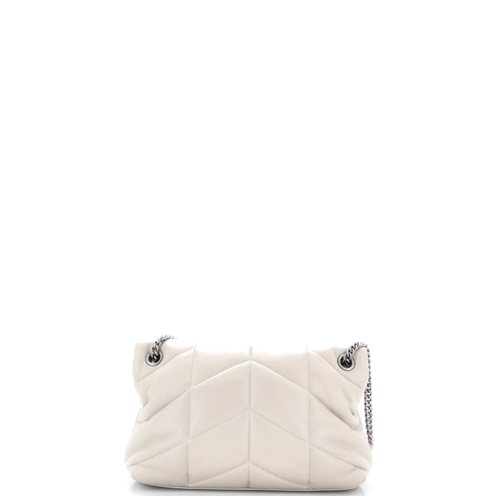 Loulou Puffer Shoulder Bag Quilted Leather Small - Image 3