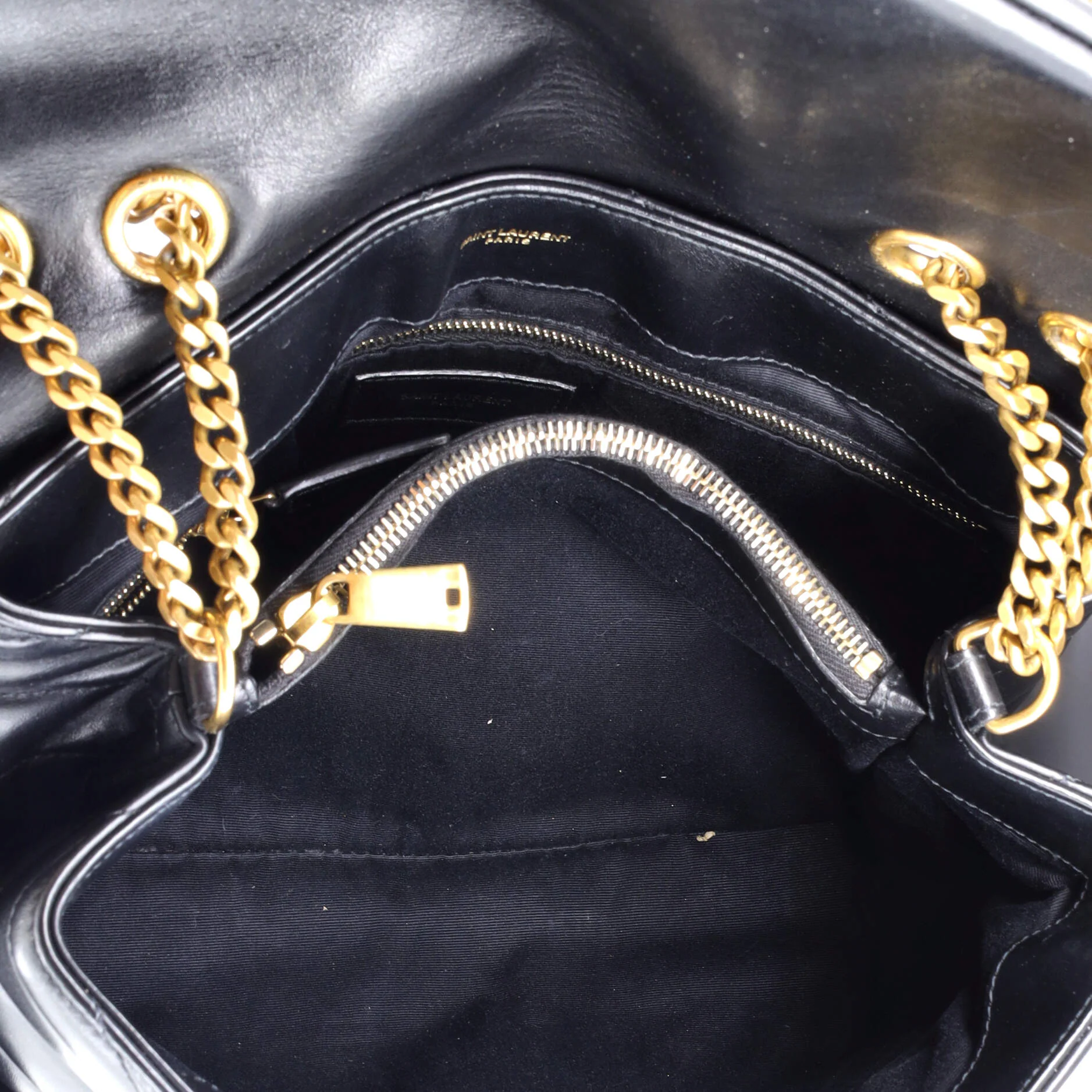 Loulou Shoulder Bag Matelasse Chevron Leather Medium - Image 5
