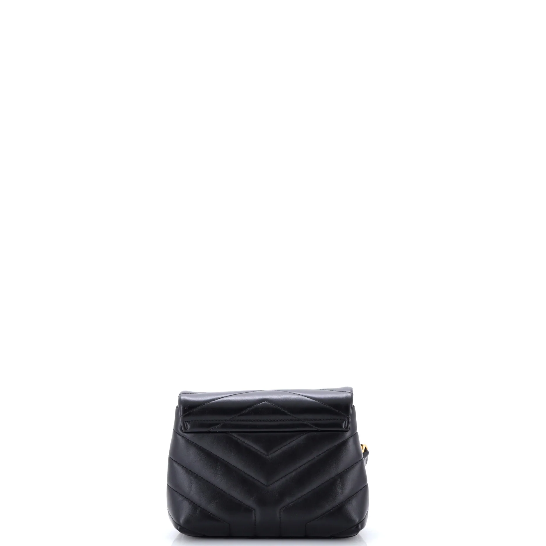 Loulou Shoulder Bag Matelasse Chevron Leather Toy - Image 3