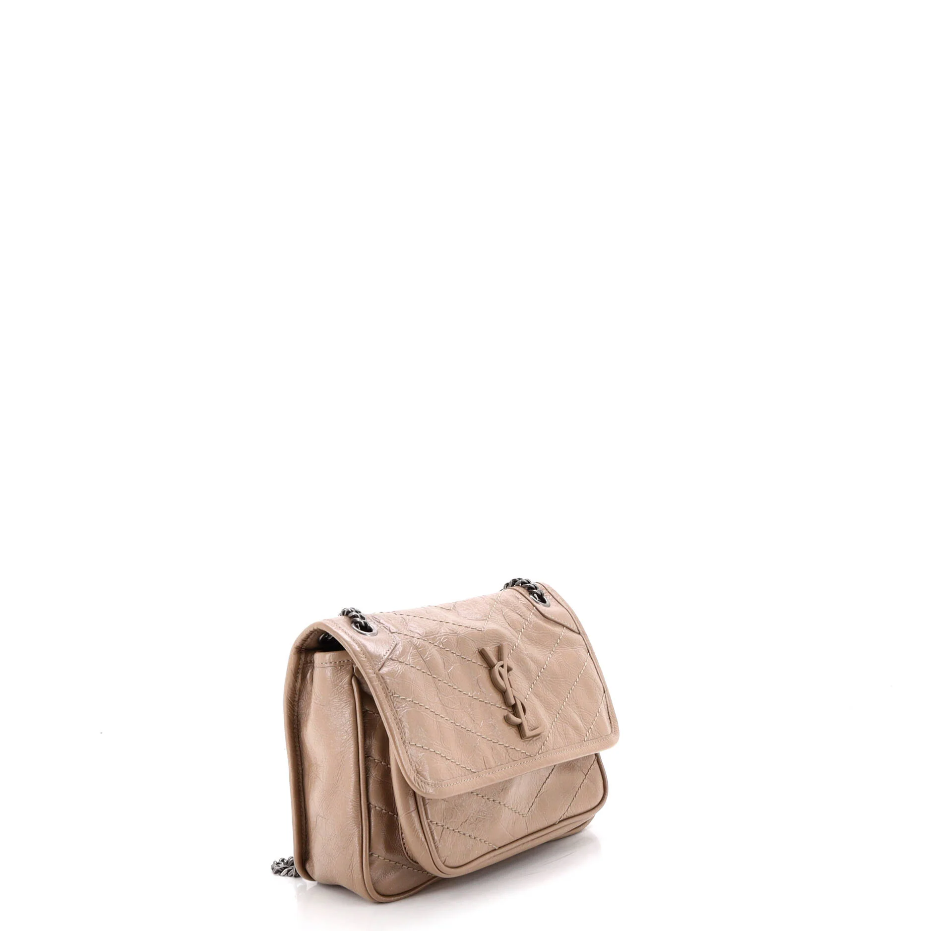Niki Chain Flap Bag Matelasse Chevron Leather Baby - Image 2