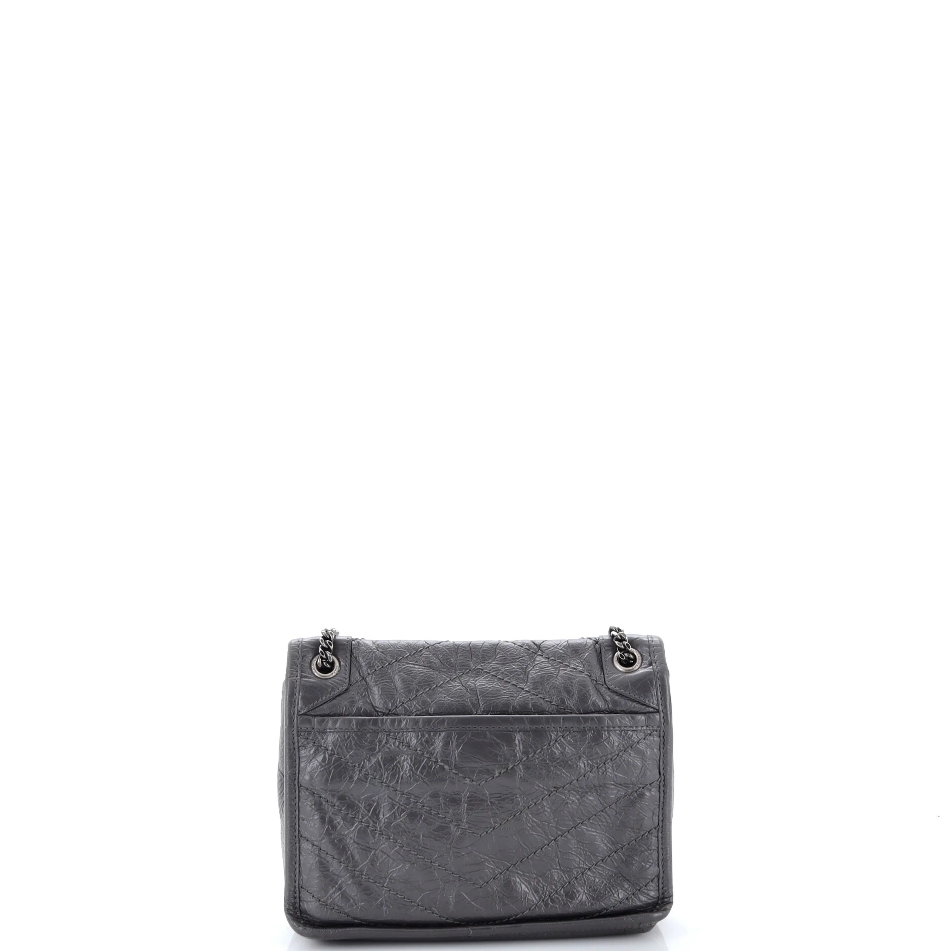 Niki Chain Flap Bag Matelasse Chevron Leather Baby - Image 3