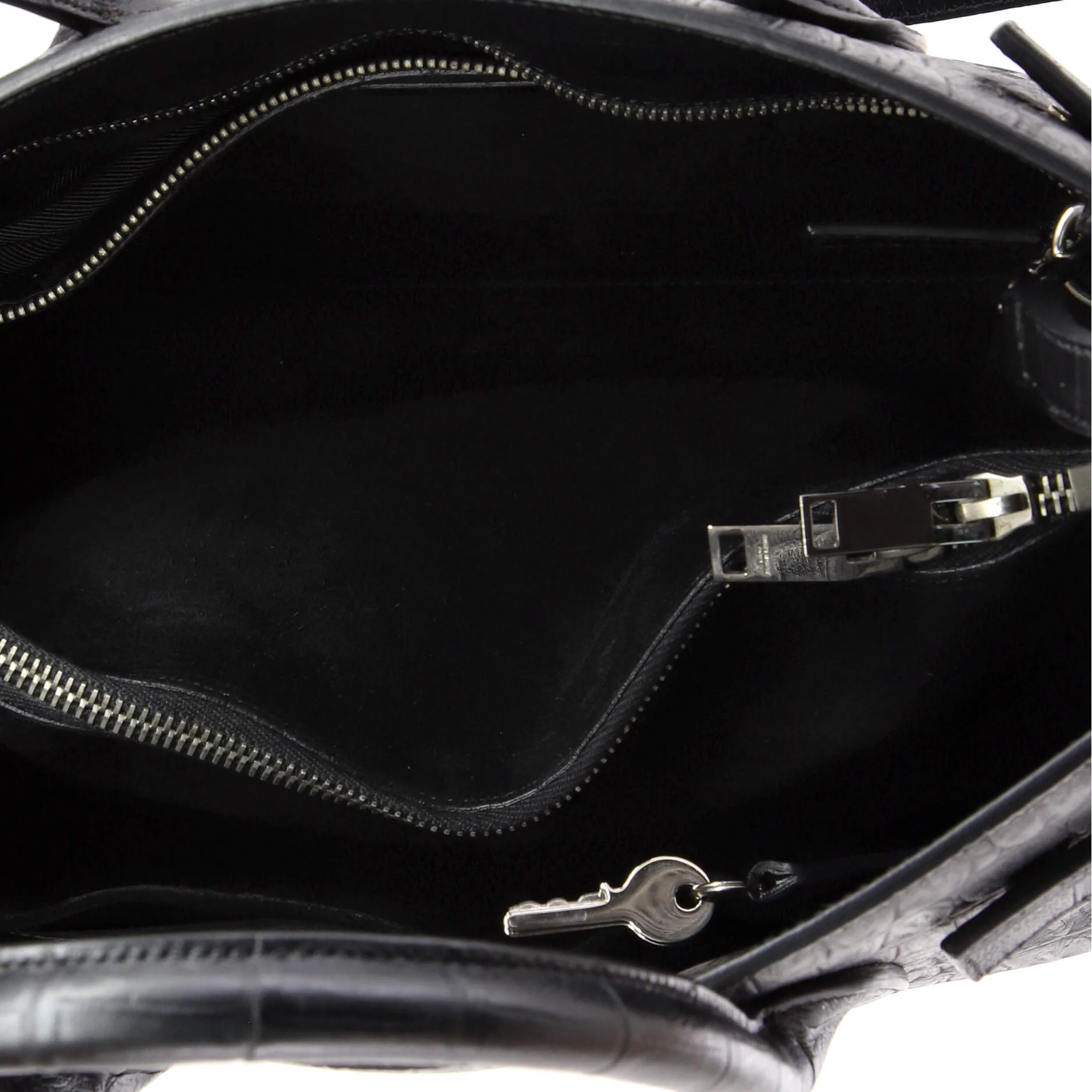 Sac de Jour NM Bag Crocodile Embossed Leather Small - Image 5