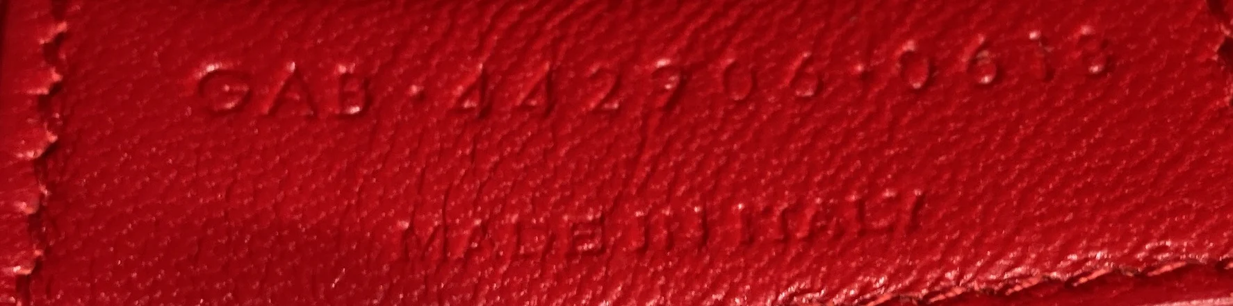 Sunset Crossbody Bag Crocodile Embossed Leather Medium - Image 6