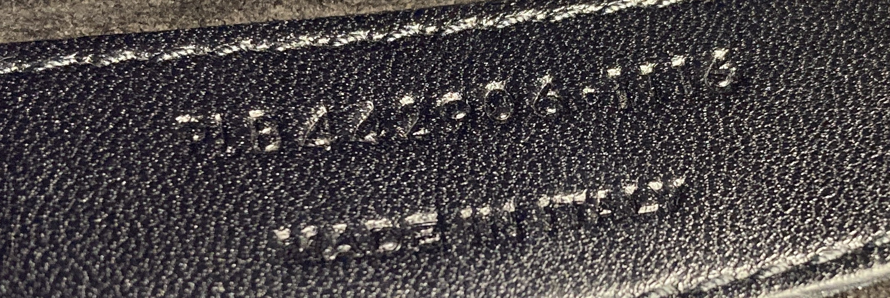 Sunset Crossbody Bag Crocodile Embossed Leather Medium - Image 6
