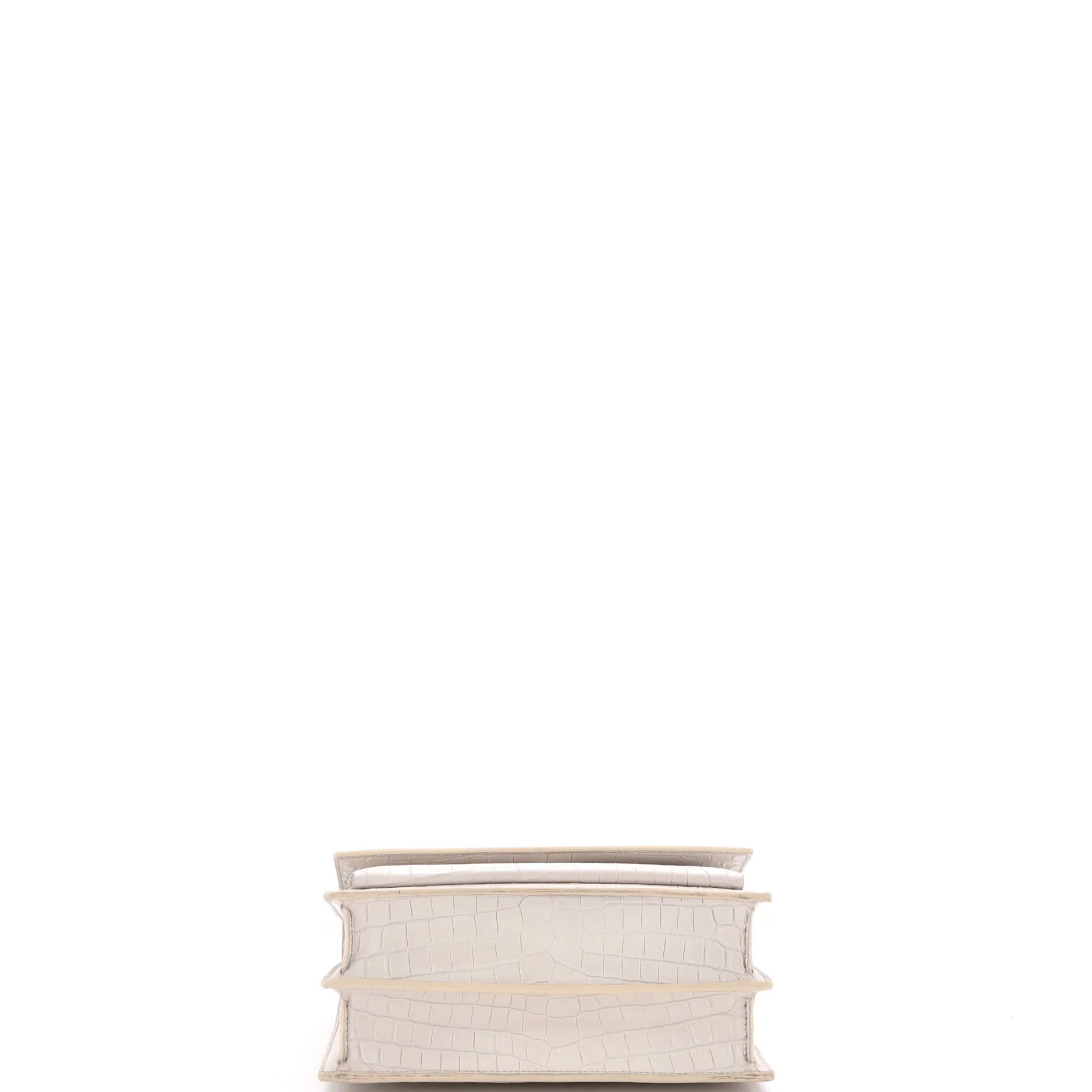 Sunset Crossbody Bag Crocodile Embossed Leather Medium - Image 4
