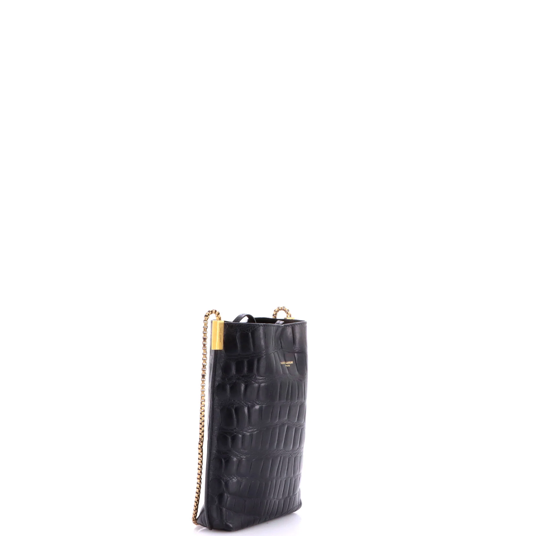 Suzanne Hobo Crocodile Embossed Leather Mini - Image 3