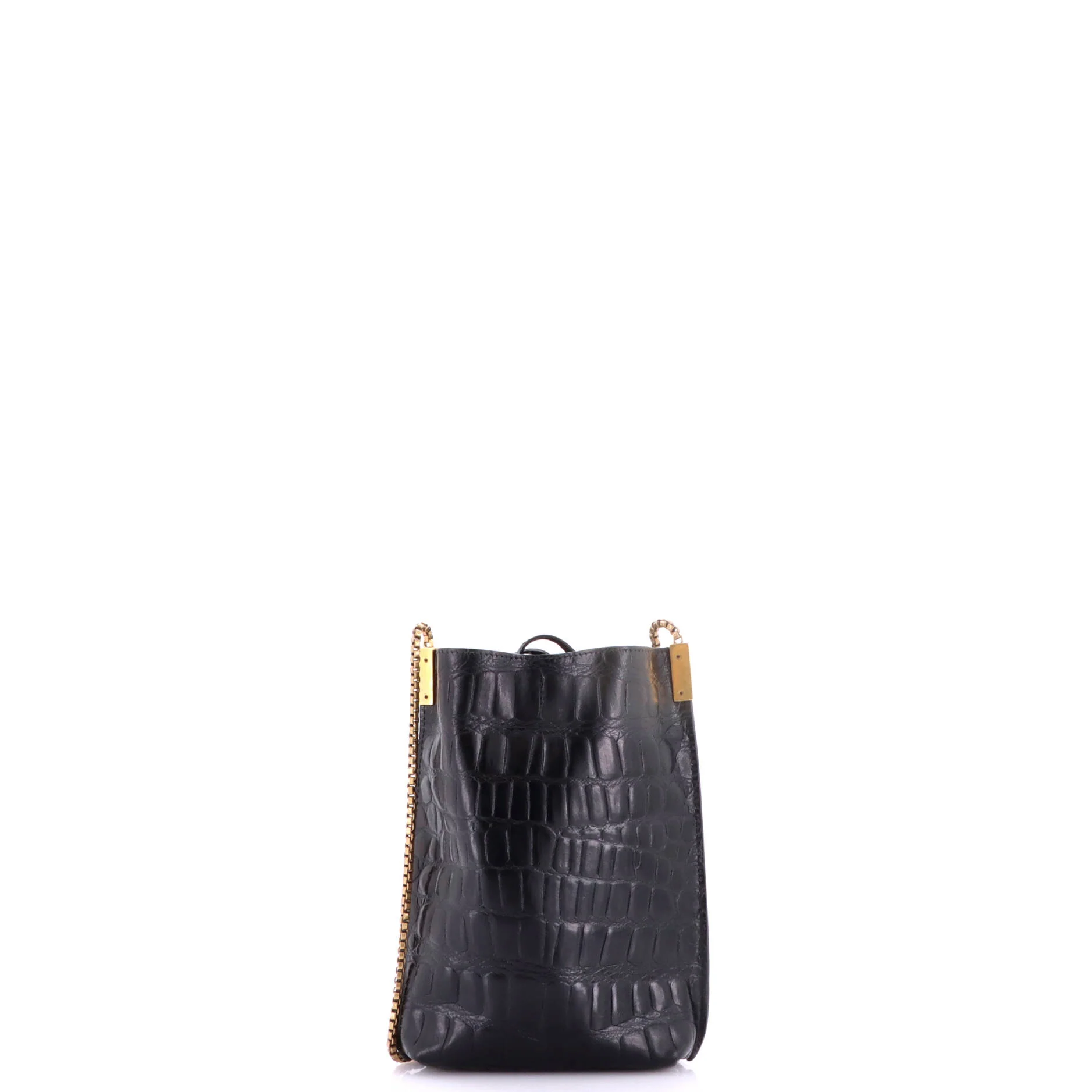 Suzanne Hobo Crocodile Embossed Leather Mini - Image 4