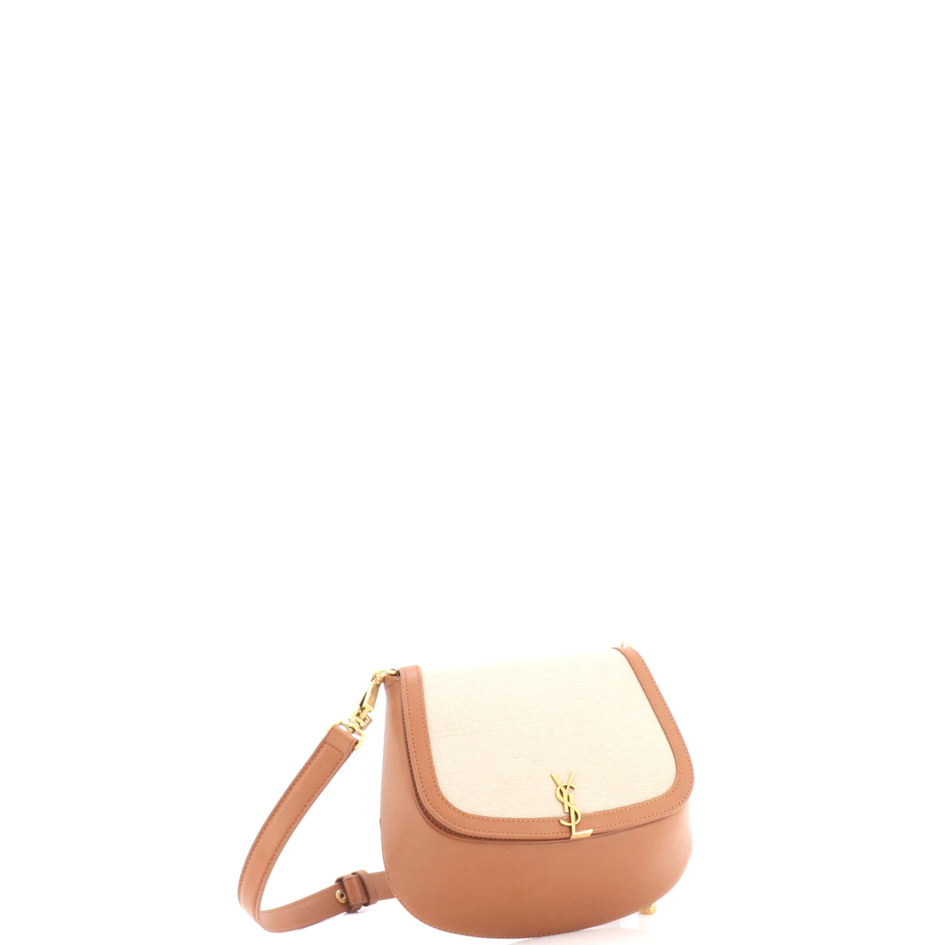 Voltaire Top Handle Bag Leather and Canvas Mini - Image 2