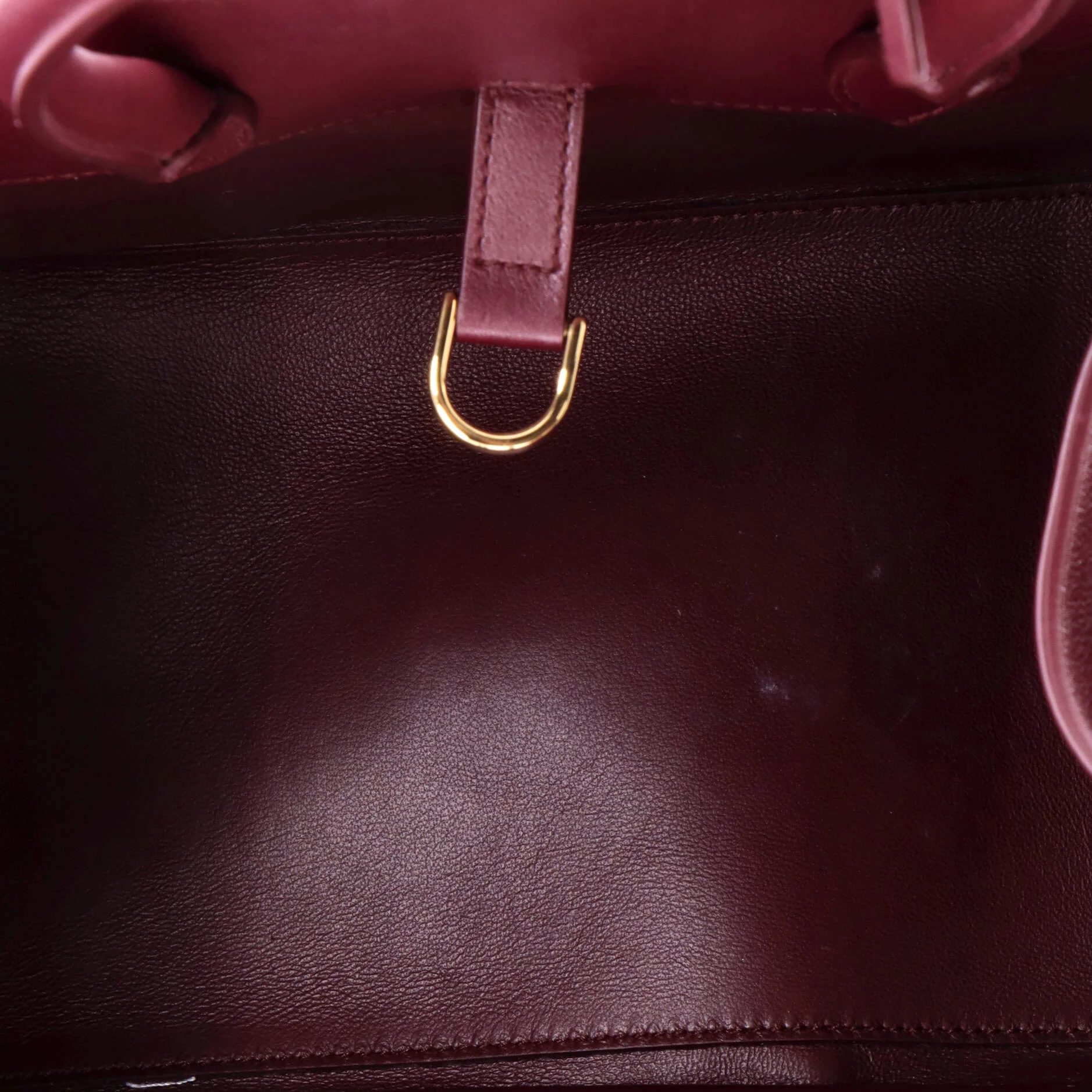 Hug Top Handle Bag Leather Small - Image 5