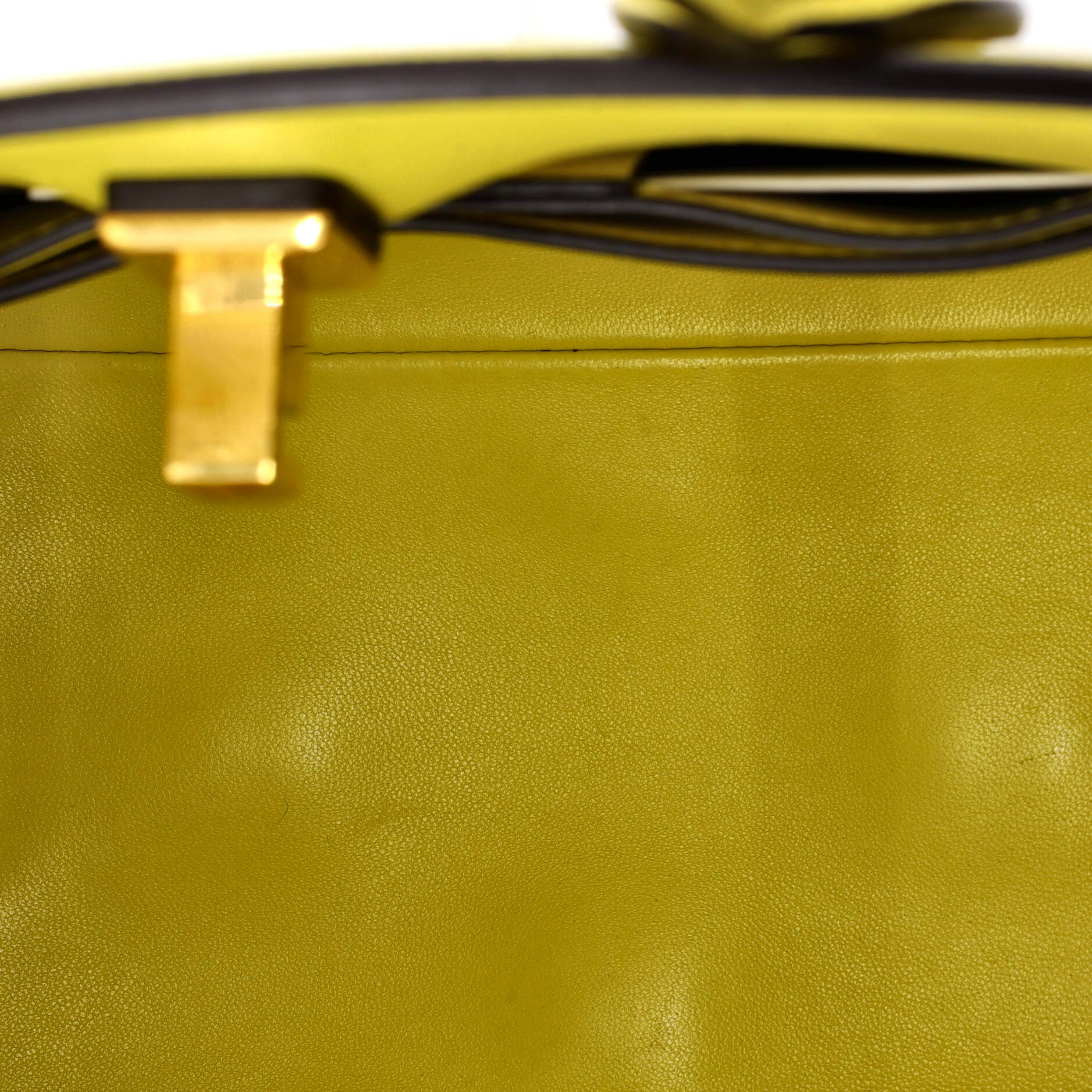 Studio Top Handle Box Bag Leather Small - Image 5