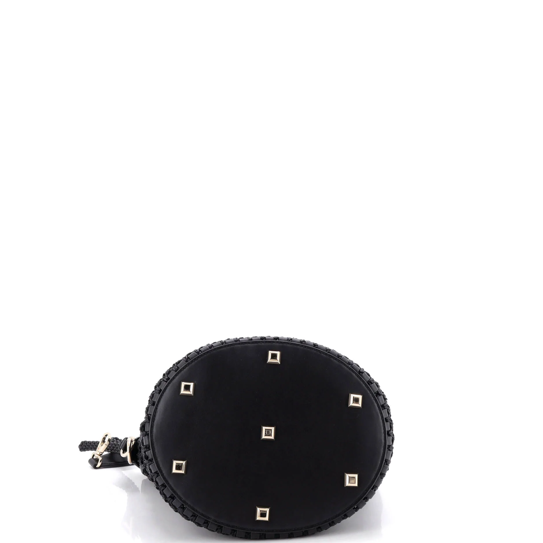 The Studio Bucket Bag Woven Leather - Image 5