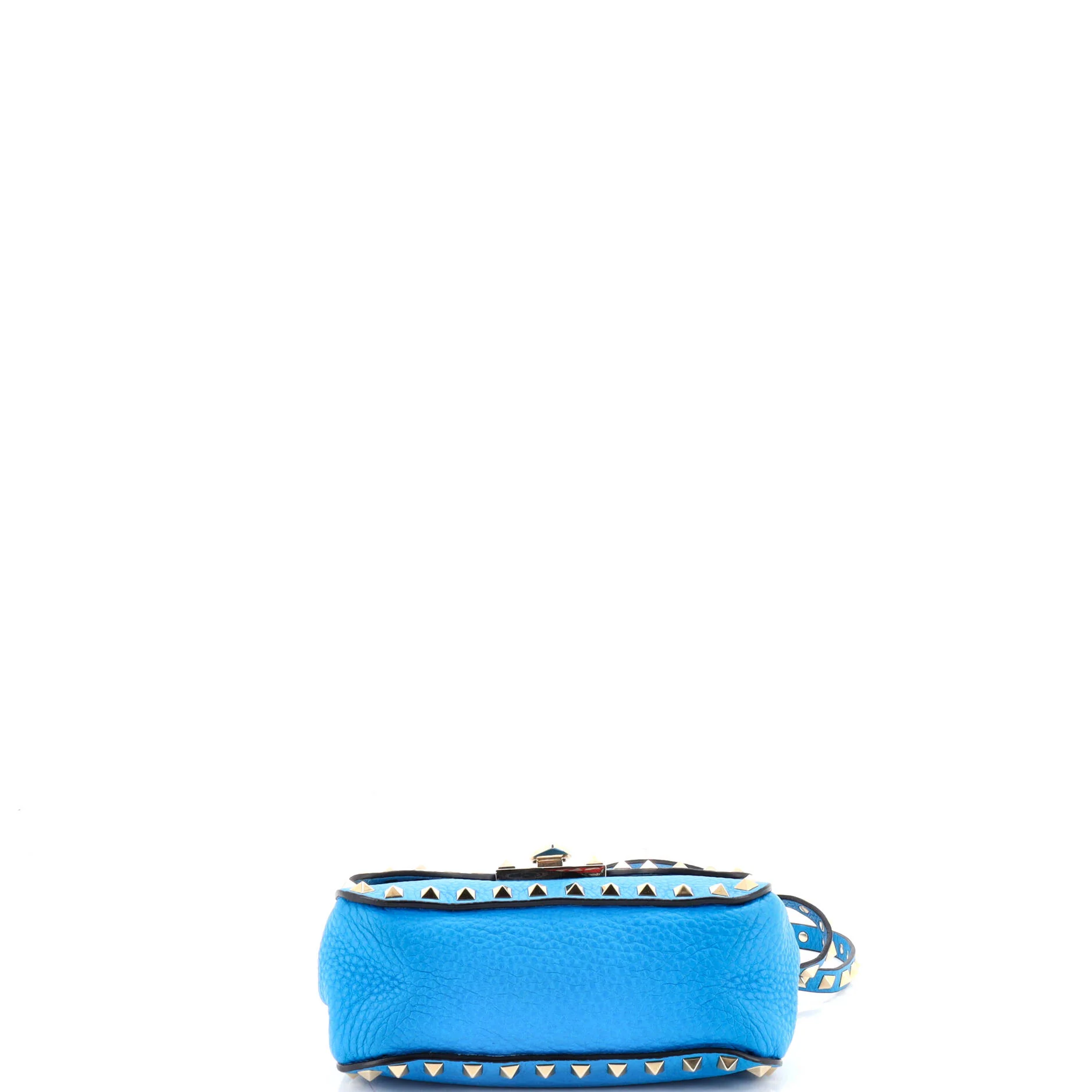 Rockstud Flip Lock Flap Bag Leather Mini - Image 4