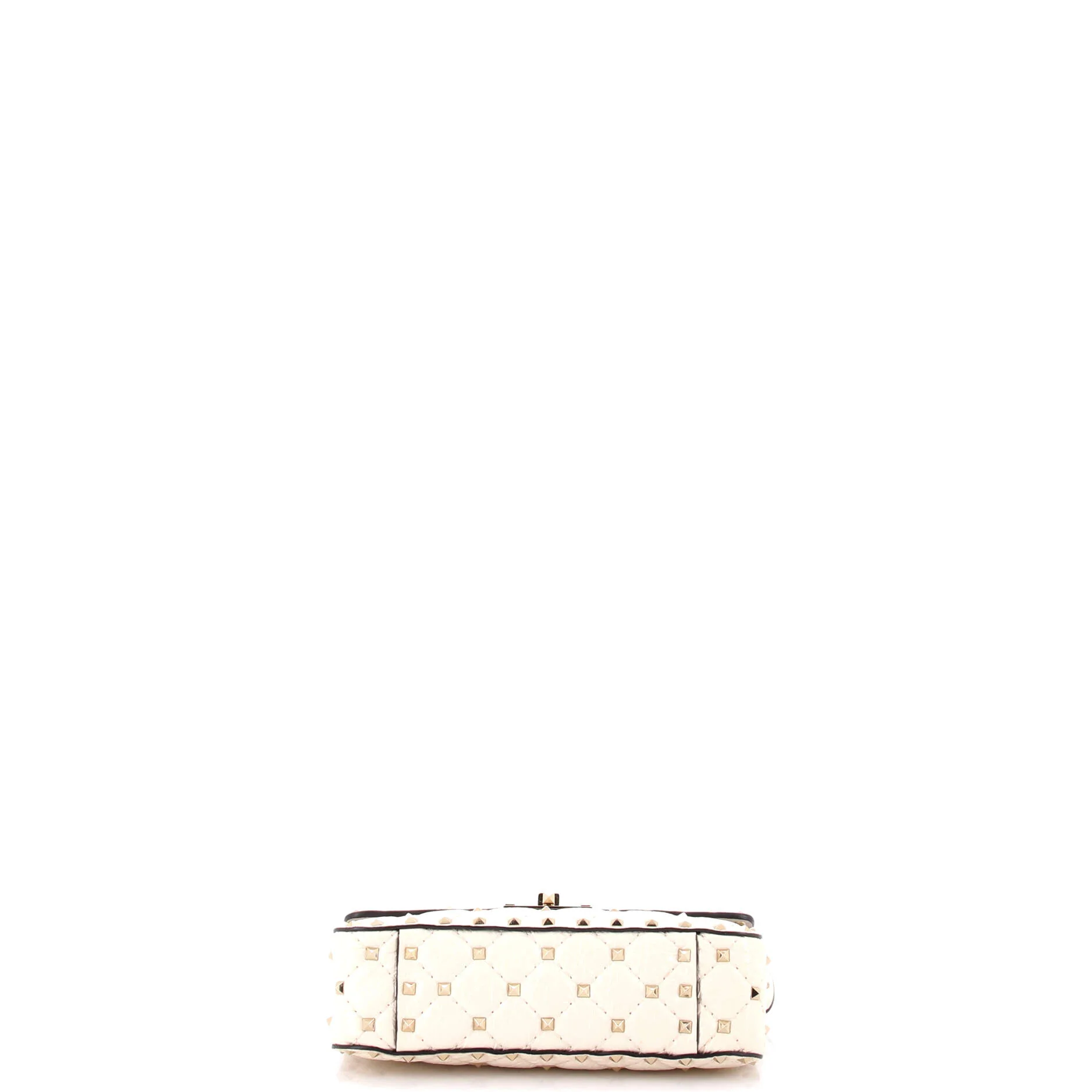 Rockstud Spike Flap Bag Quilted Leather Small - Image 4