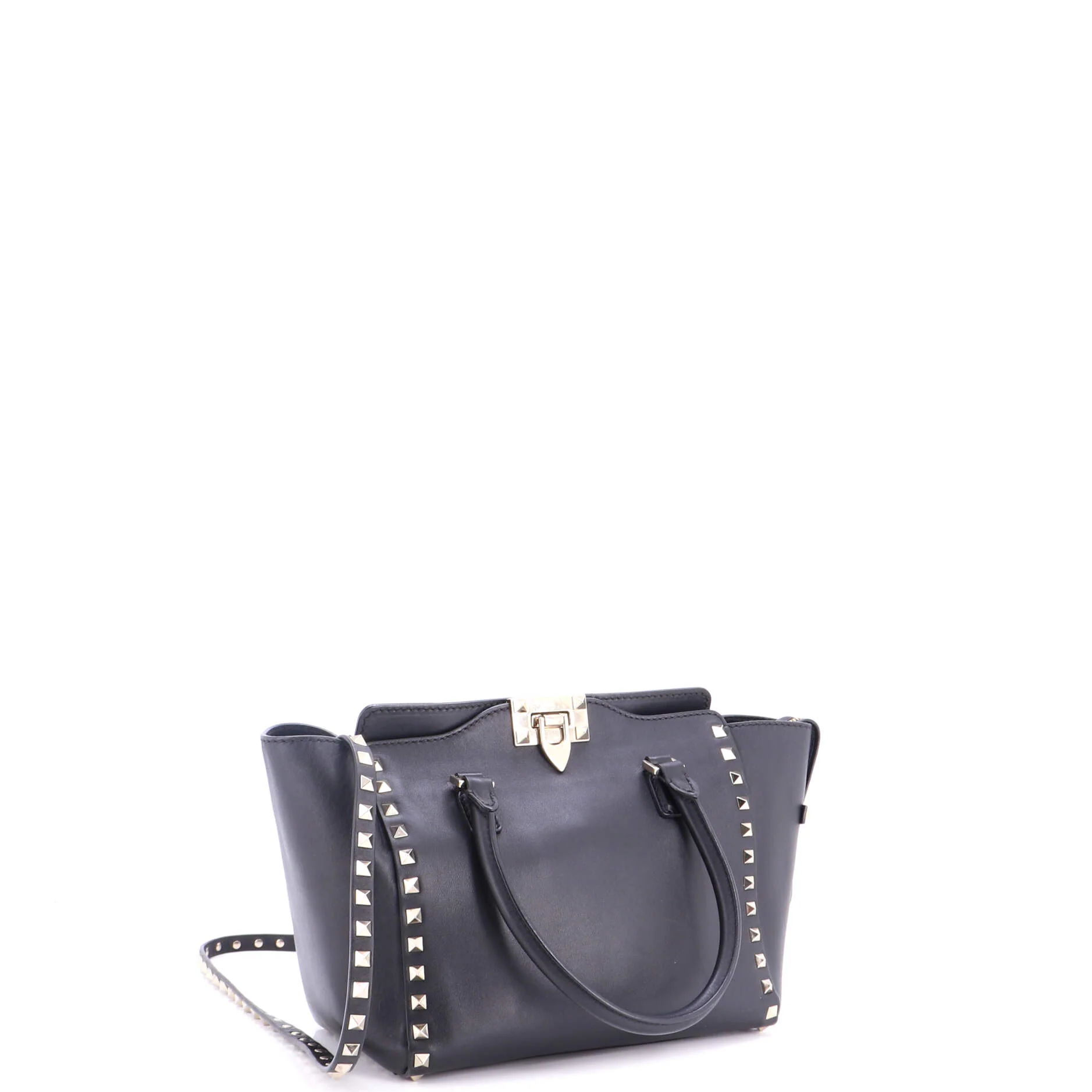 Rockstud Tote Rigid Leather Small - Image 2