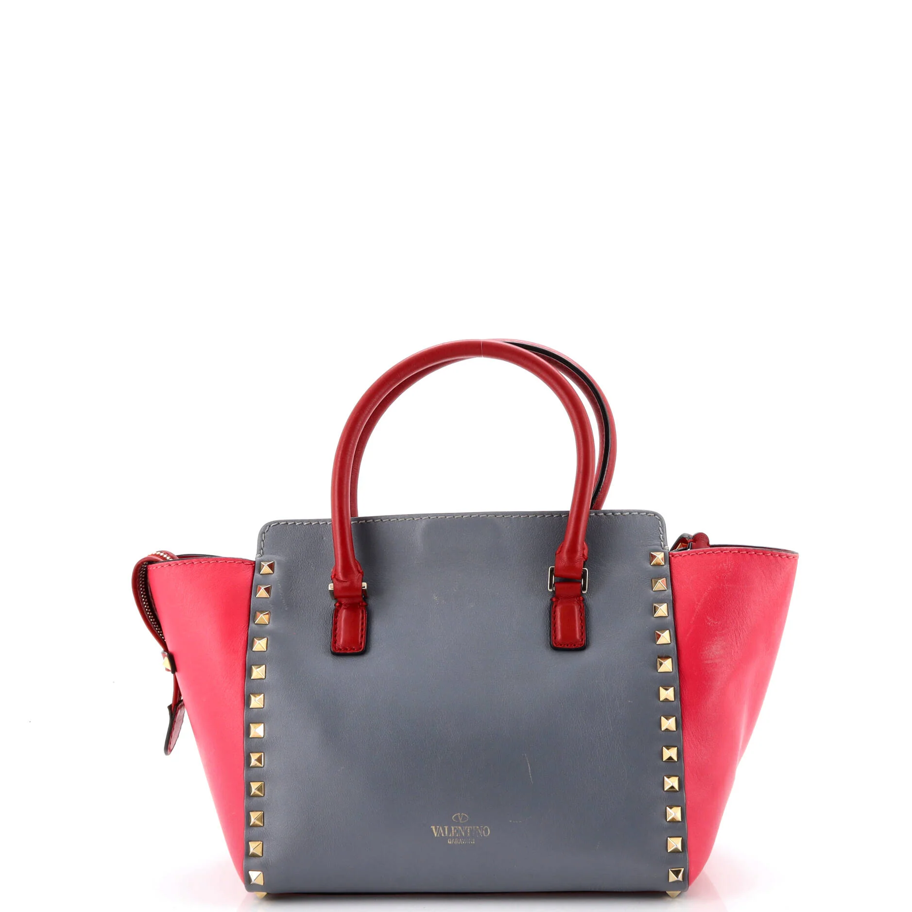 Rockstud Tote Rigid Leather Small - Image 3