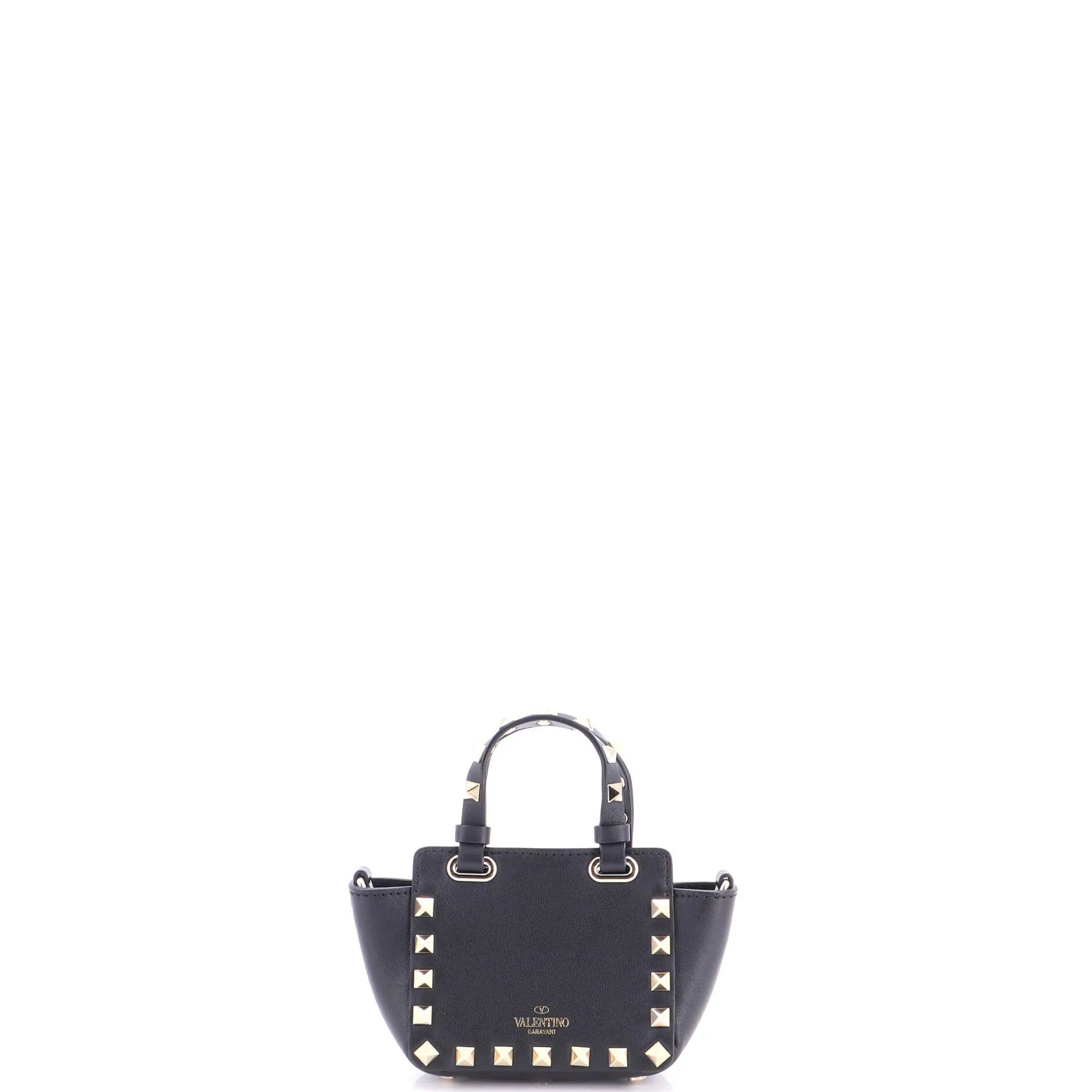Rockstud Tote Soft Leather Micro - Image 3
