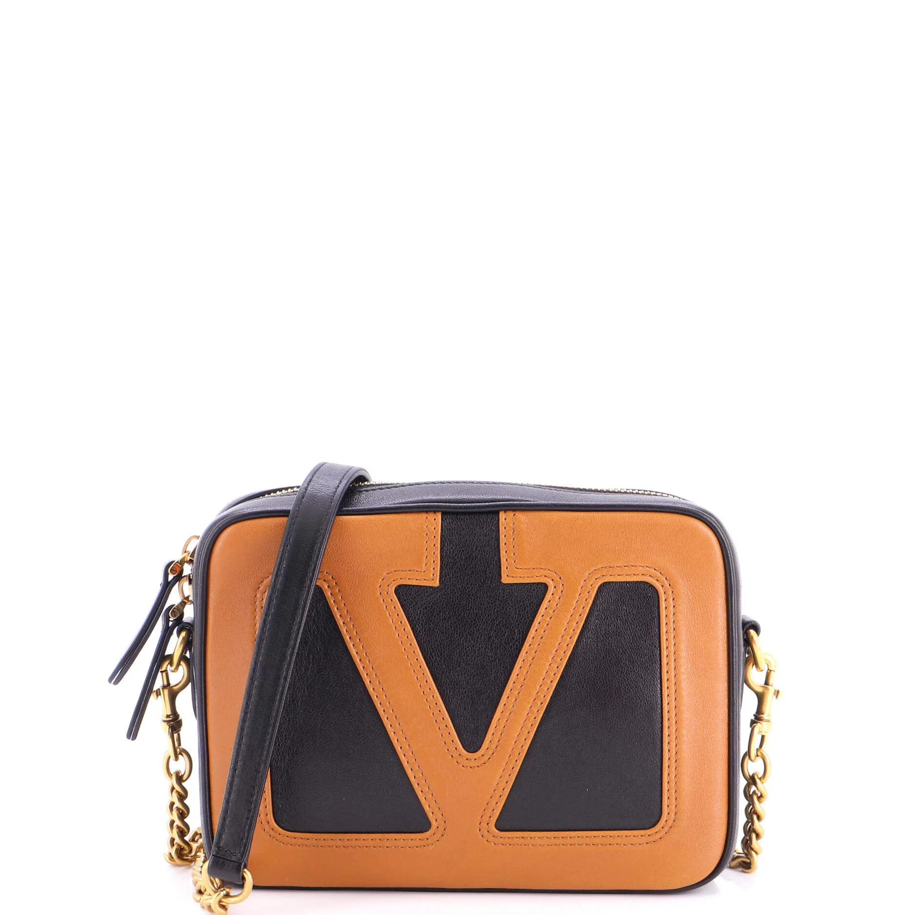 Viva Superstar Chain Crossbody Bag Leather Small