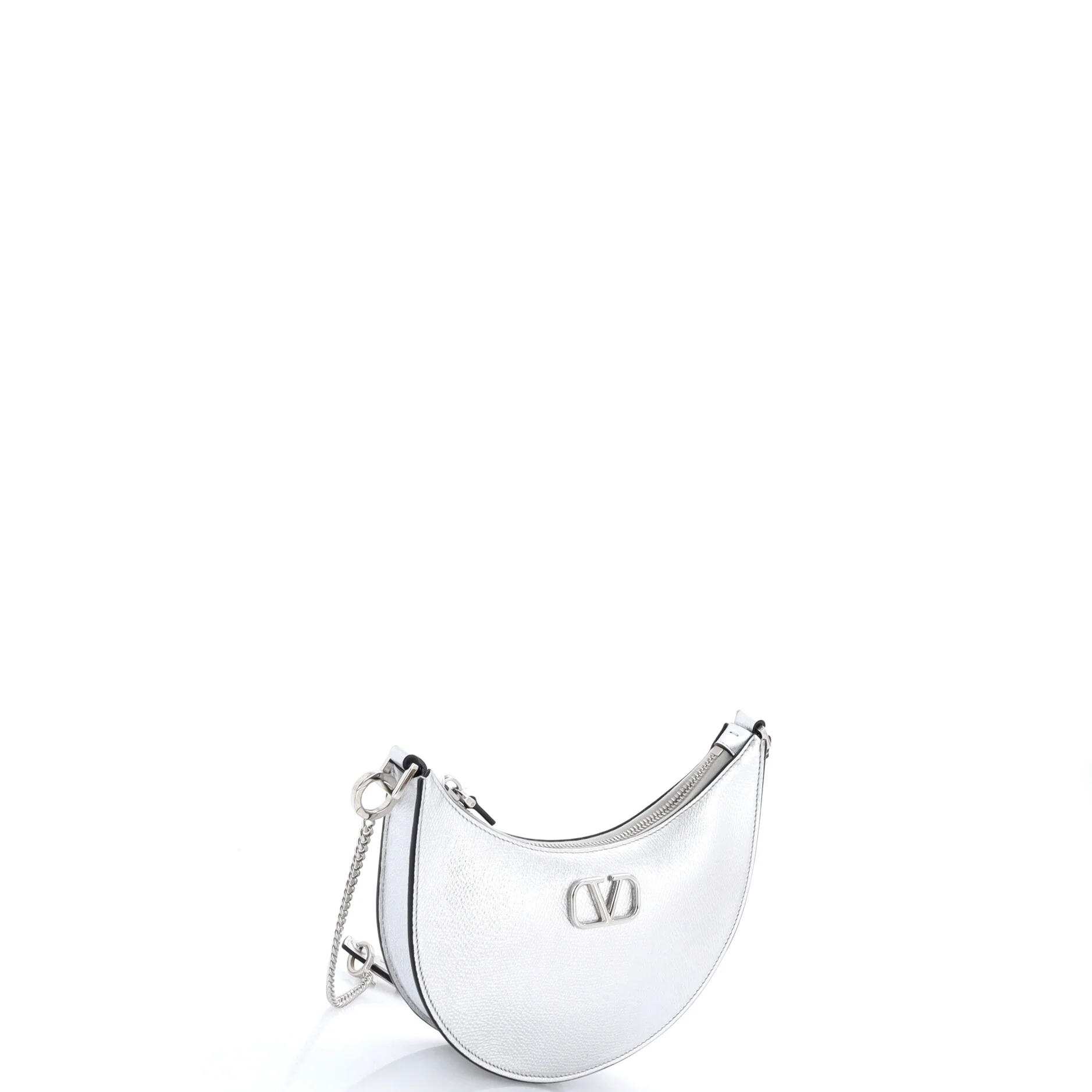 VLogo Hobo Leather Mini - Image 2