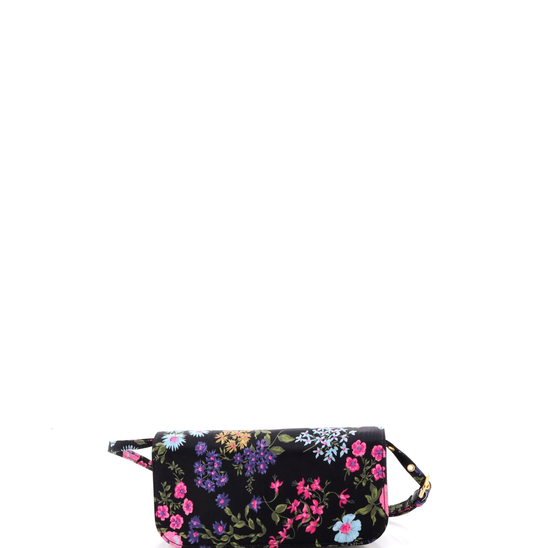 VLogo Loco Flap Shoulder Bag Fabric with Crystals - Image 3