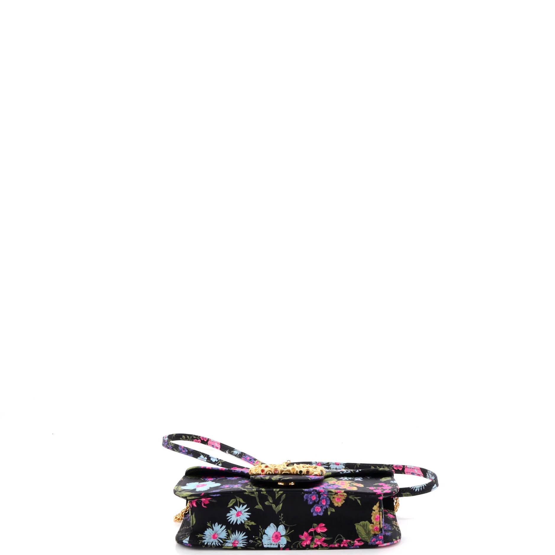 VLogo Loco Flap Shoulder Bag Fabric with Crystals - Image 4