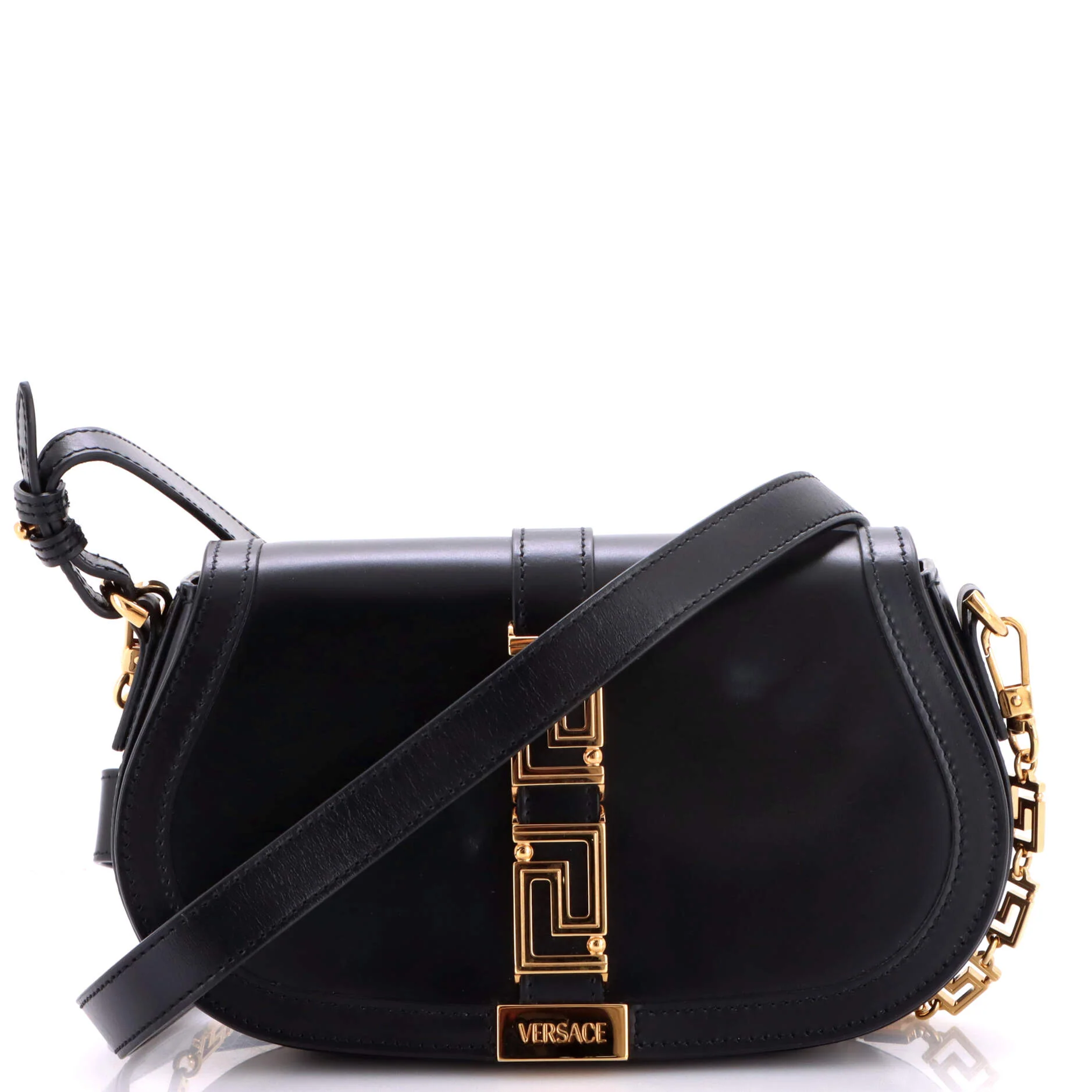 Greca Goddess Shoulder Bag Leather Medium