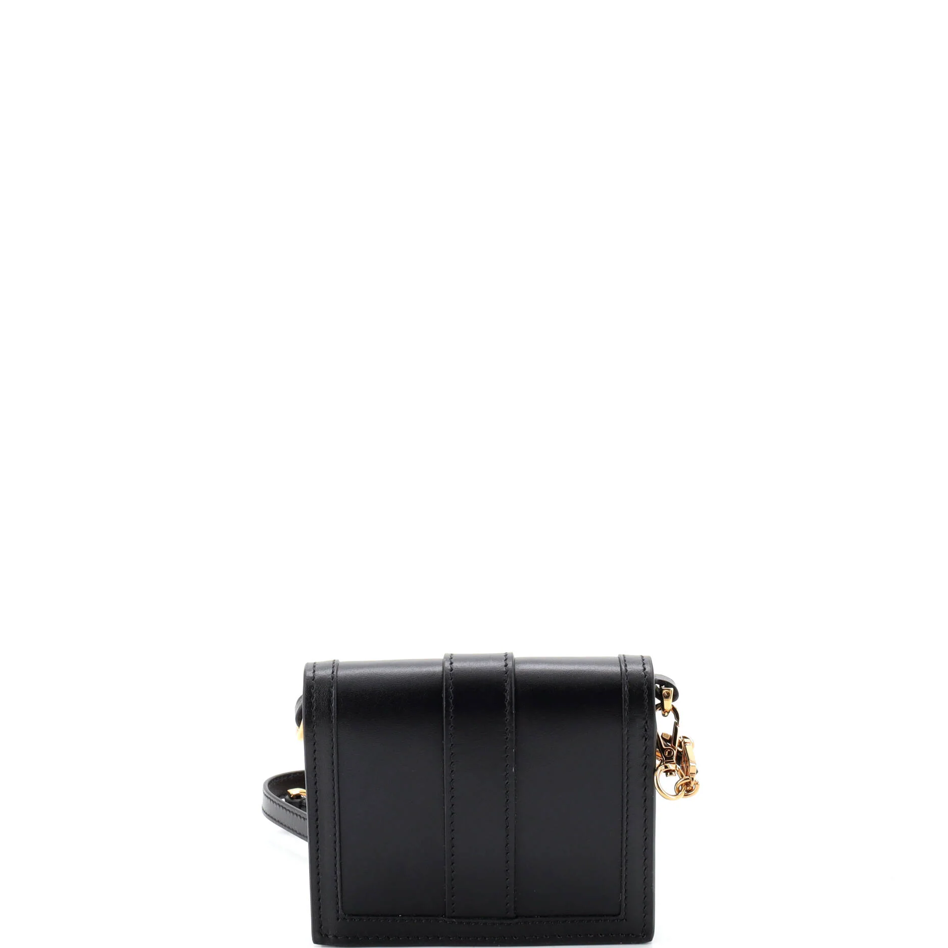 Greca Goddess Wallet on Chain Leather Mini - Image 3