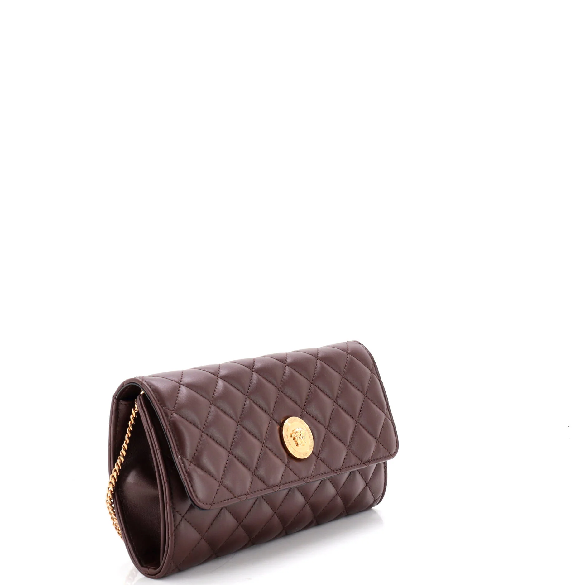 Icon Wallet on Chain Quilted Leather - Image 2