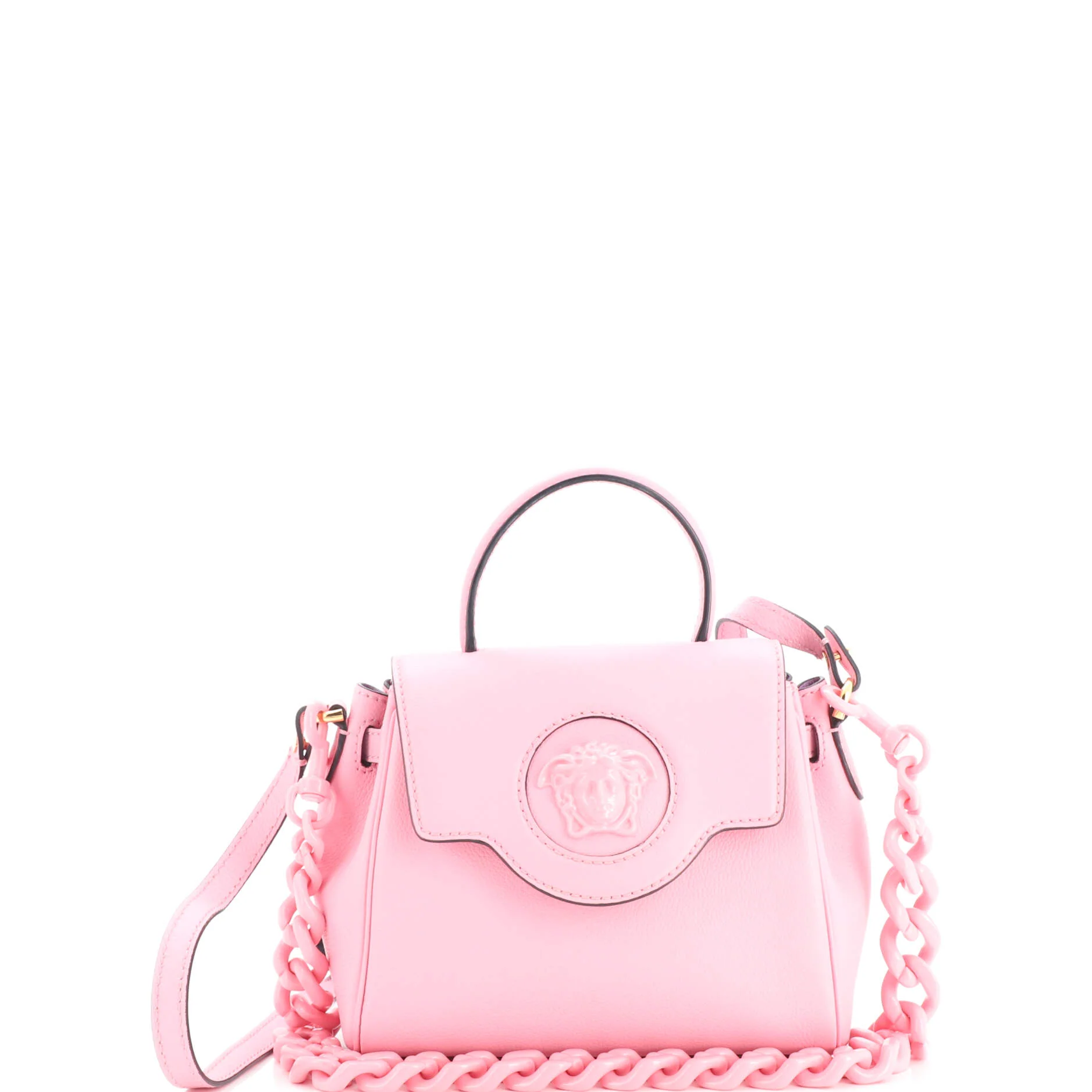 La Medusa Top Handle Bag Leather Small