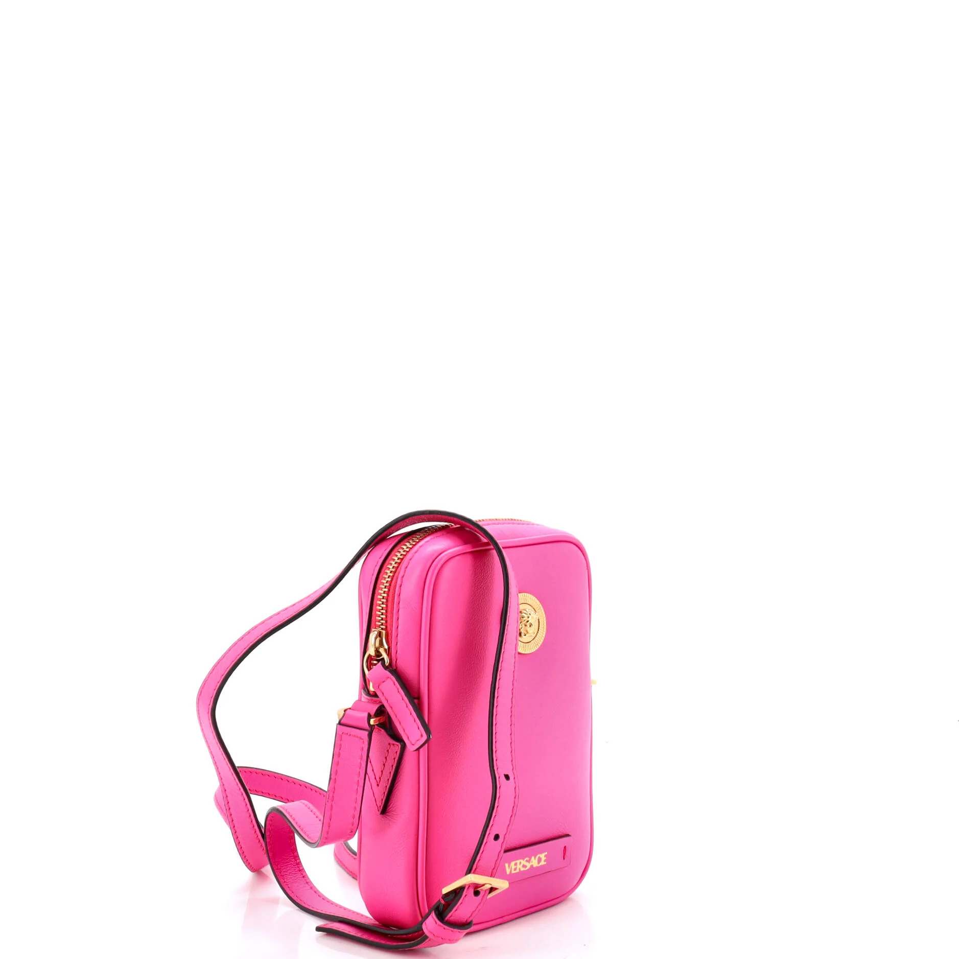 Medusa Biggie Pouch Crossbody Bag Leather Micro - Image 2