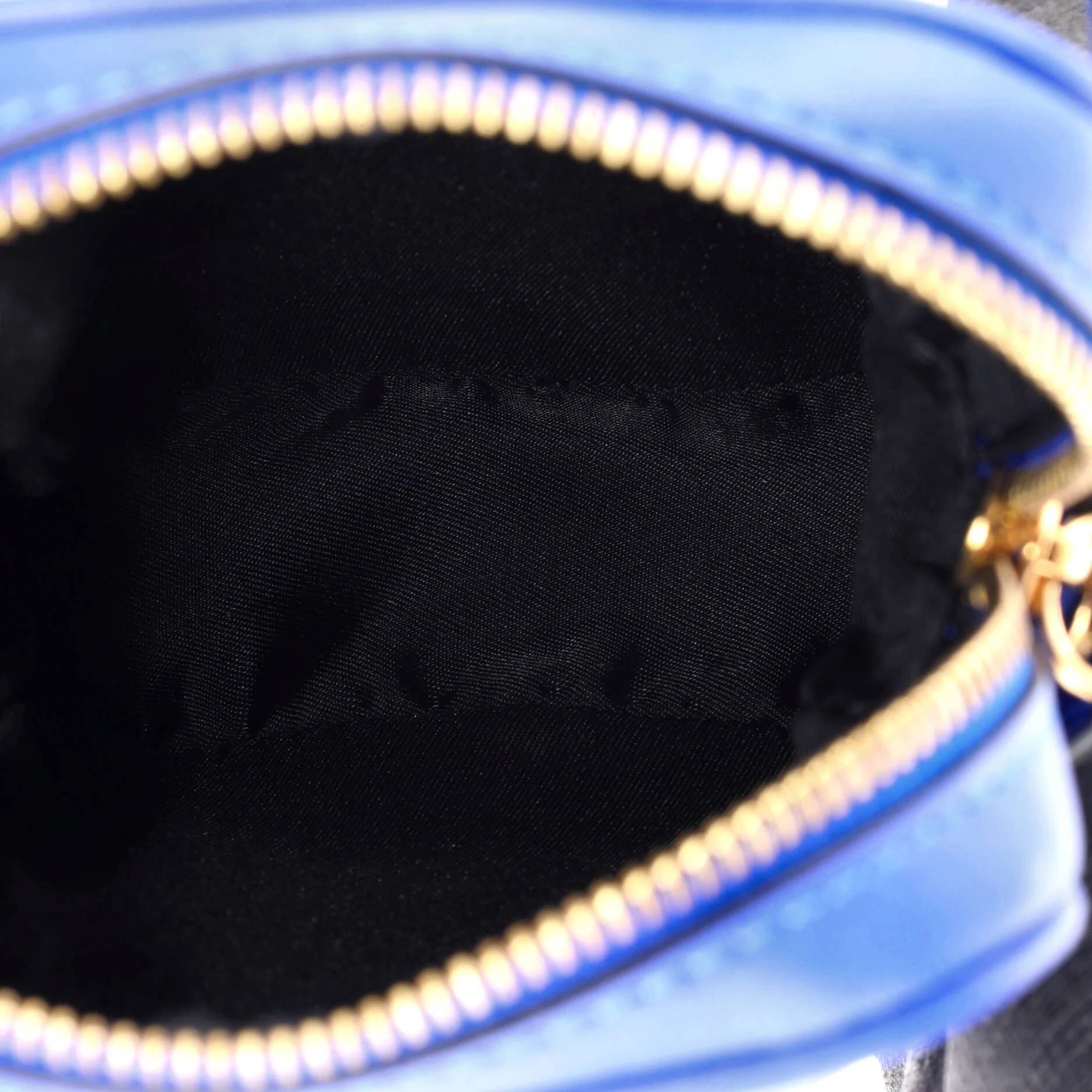 Medusa Biggie Pouch Crossbody Bag Leather Micro - Image 5