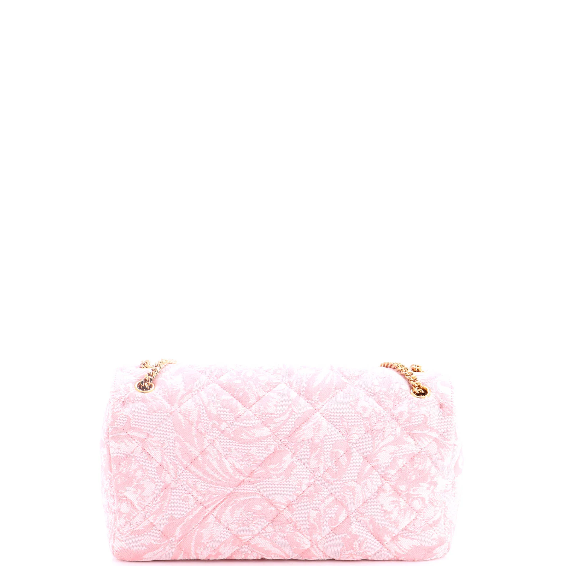Medusa Icon Chain Flap Bag Quilted Barocco Jacquard East West - Image 3