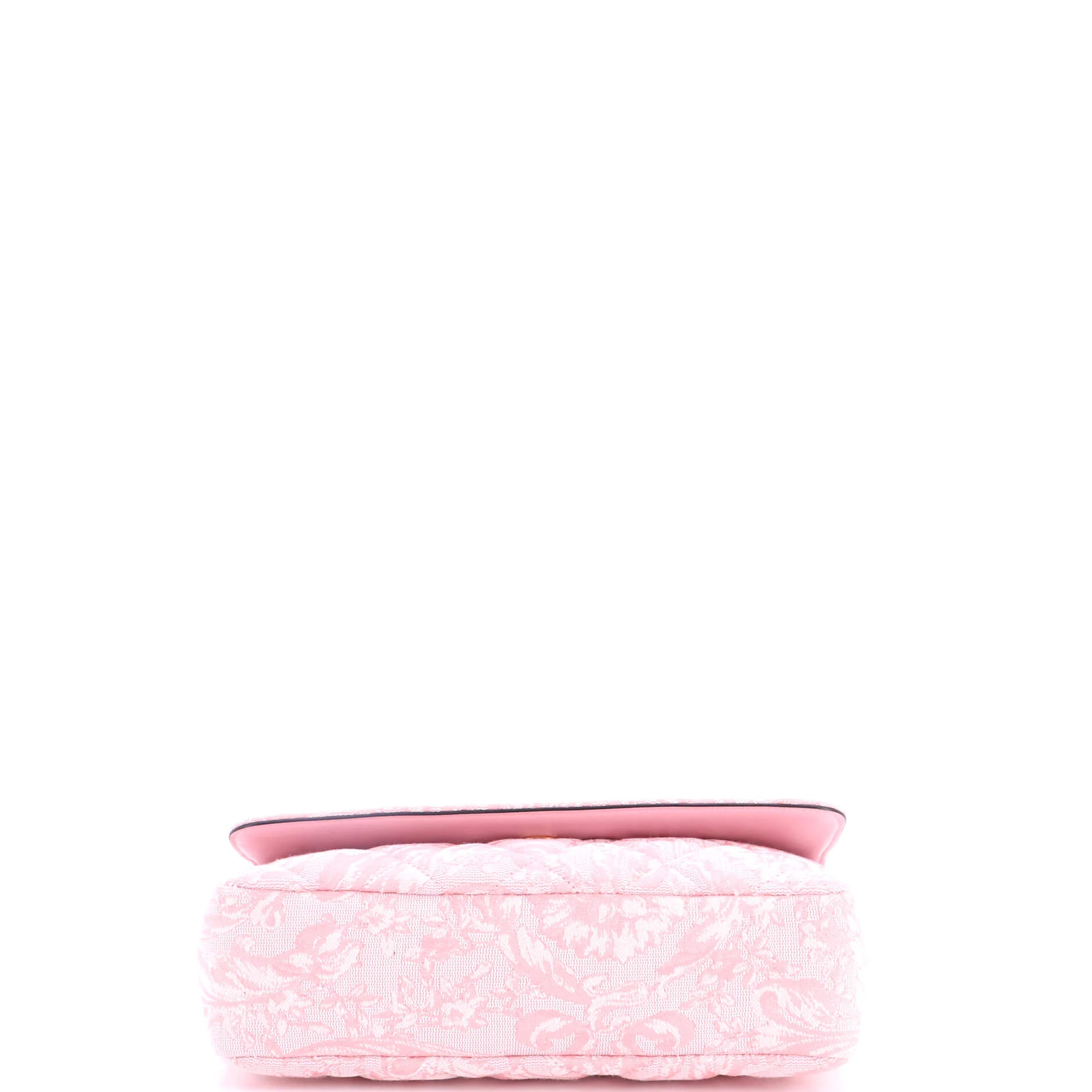 Medusa Icon Chain Flap Bag Quilted Barocco Jacquard East West - Image 4