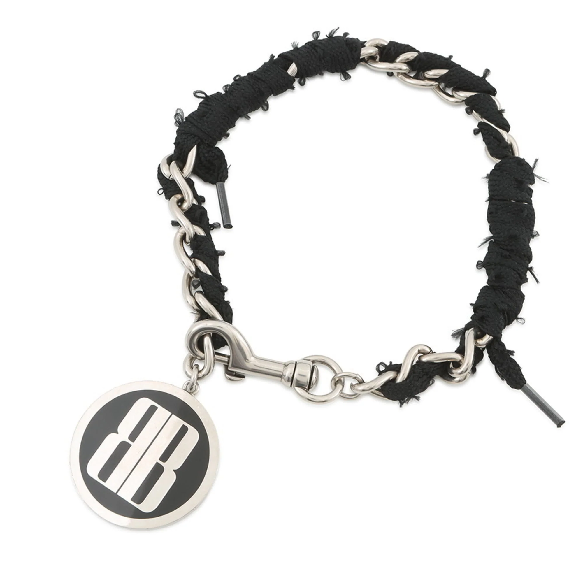 Choker Necklace Metal Black