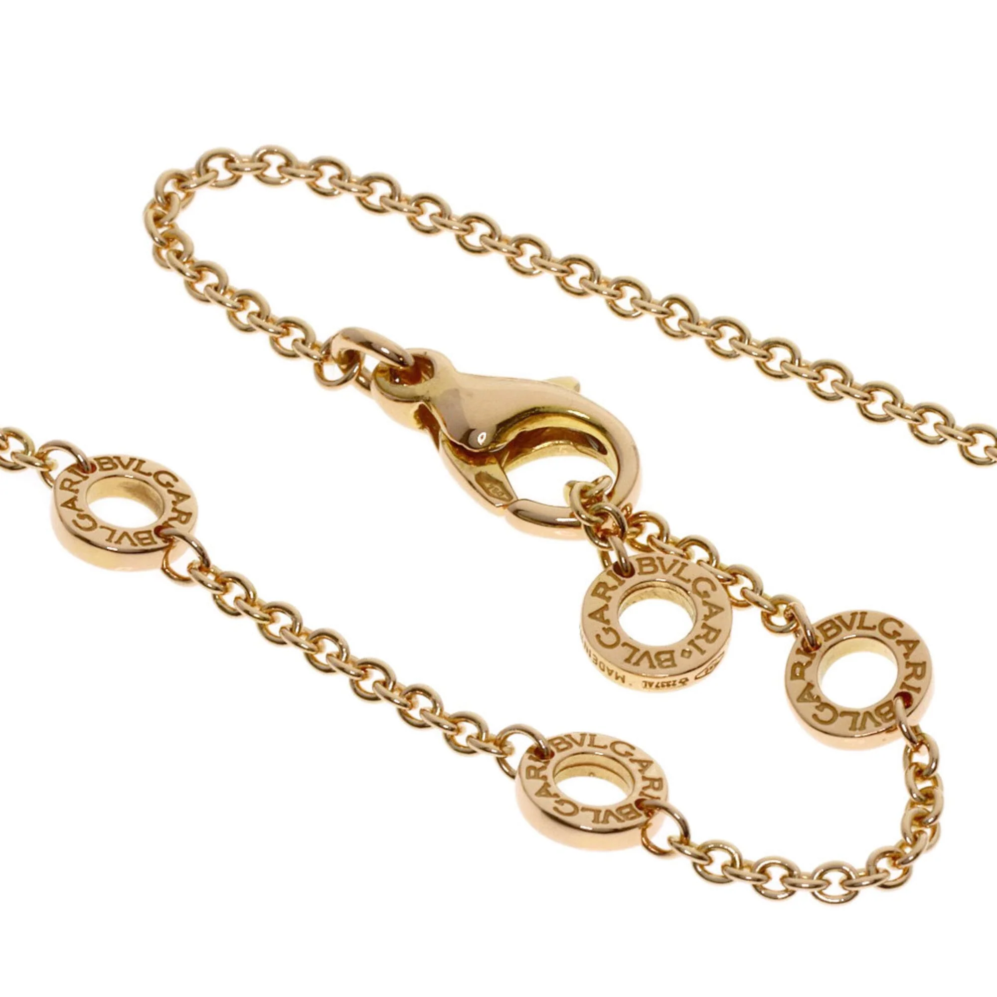 B.Zero1 Pendant Necklace 18K Rose Gold - Image 3