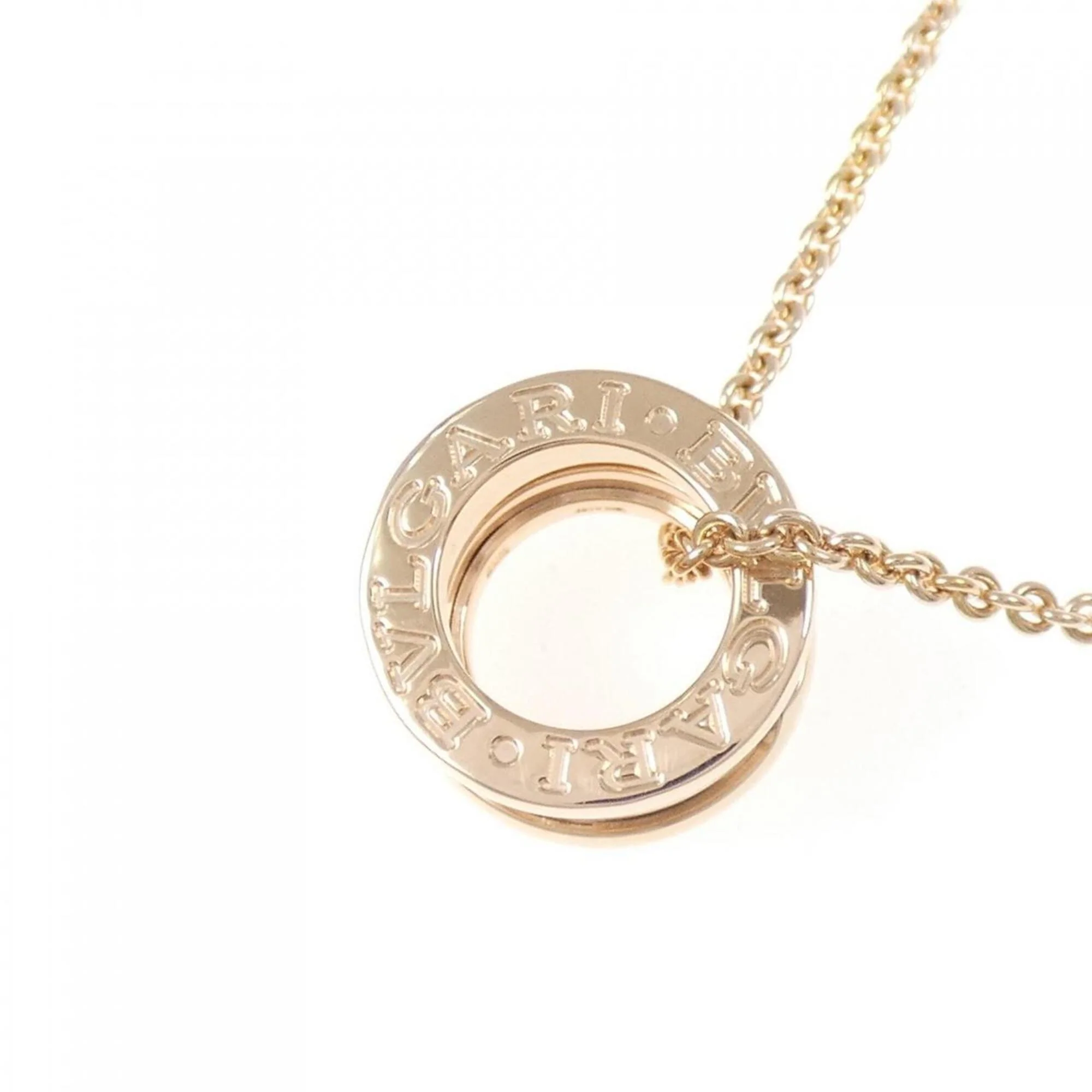 B.Zero1 Pendant Necklace 18K Rose Gold - Image 4