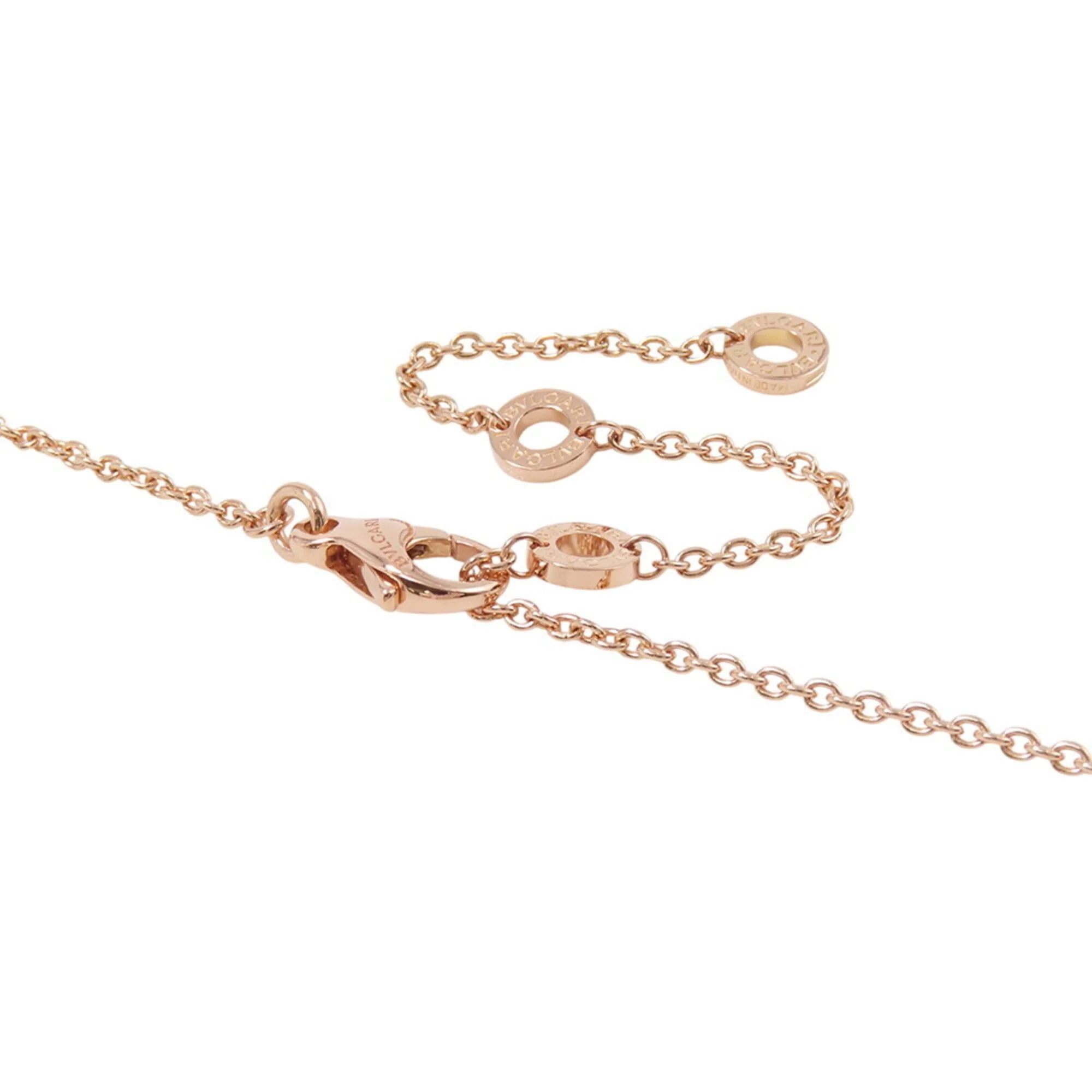 B.Zero1 Pendant Necklace 18K Rose Gold and 18K White Gold - Image 5