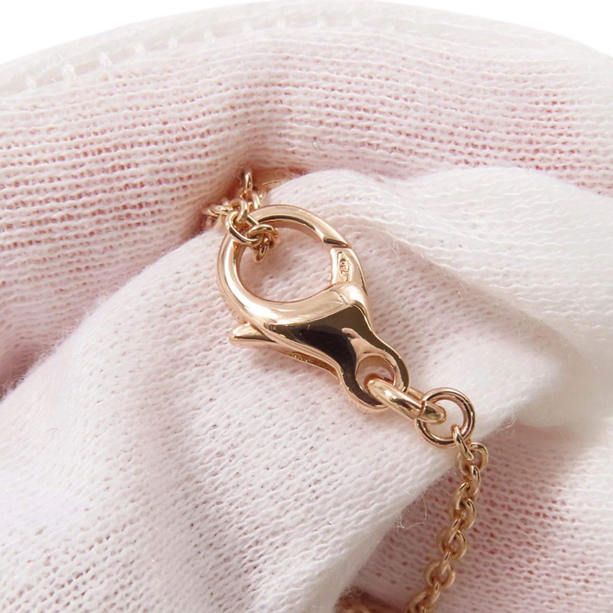 B.Zero1 Pendant Necklace 18K Rose Gold and 18K White Gold - Image 6