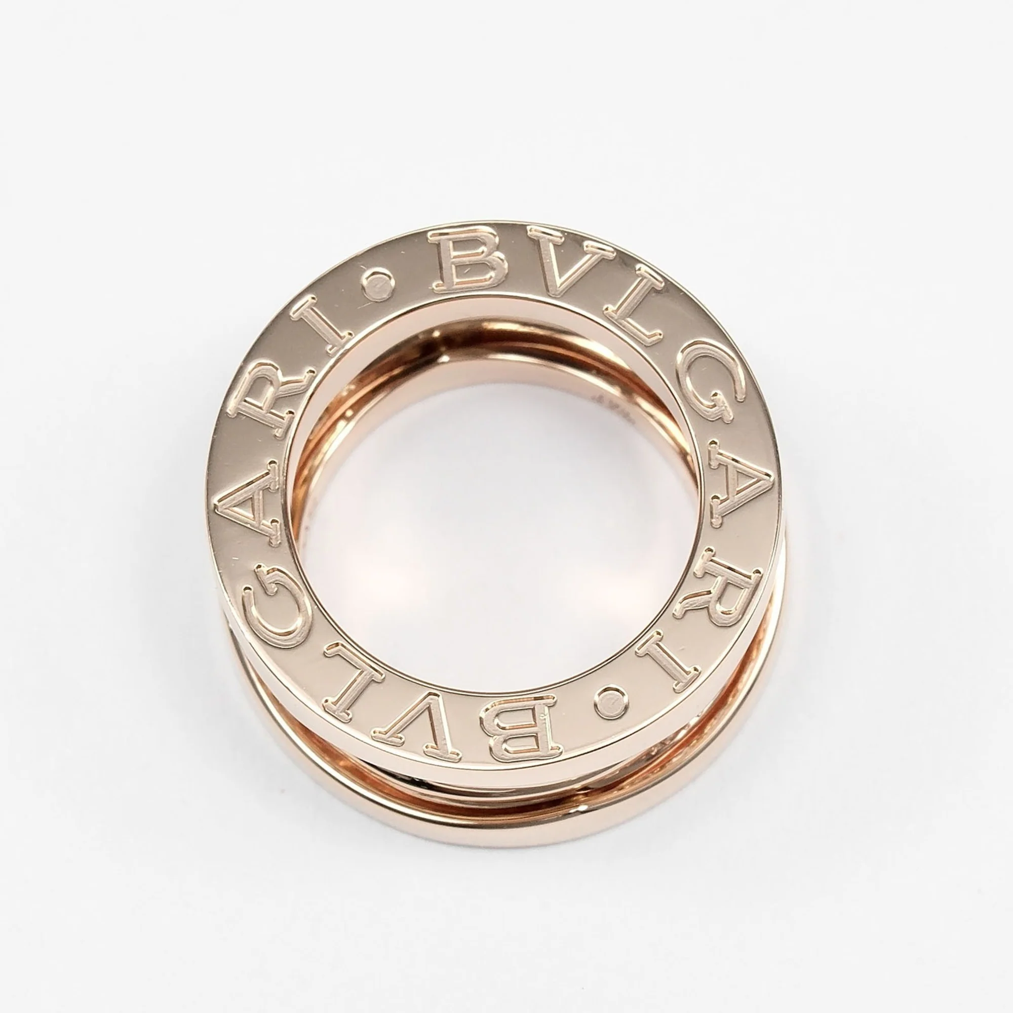 B.Zero1 Pendant Necklace 18K Rose Gold with Diamond - Image 7