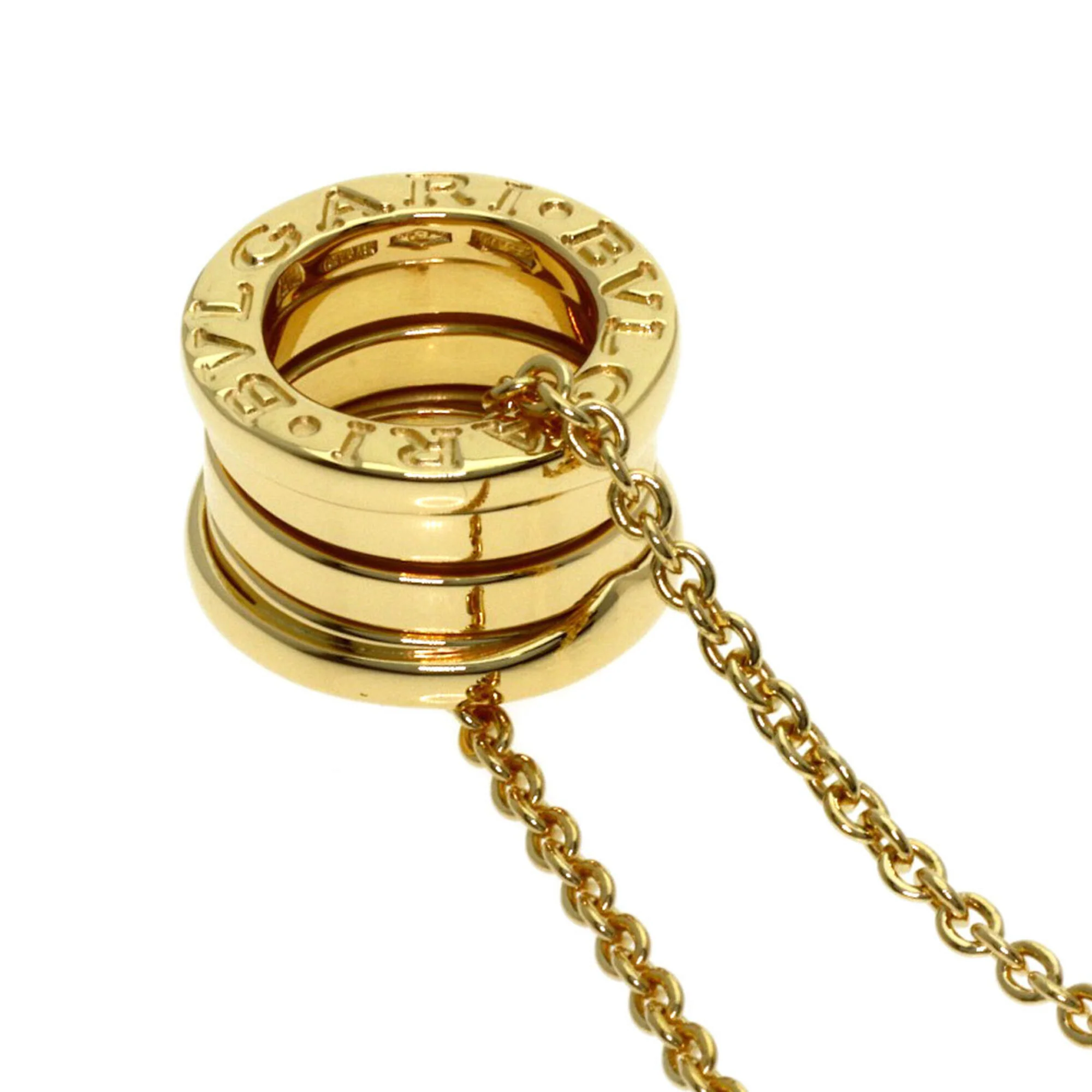 B.Zero1 Pendant Necklace 18K Yellow Gold - Image 2