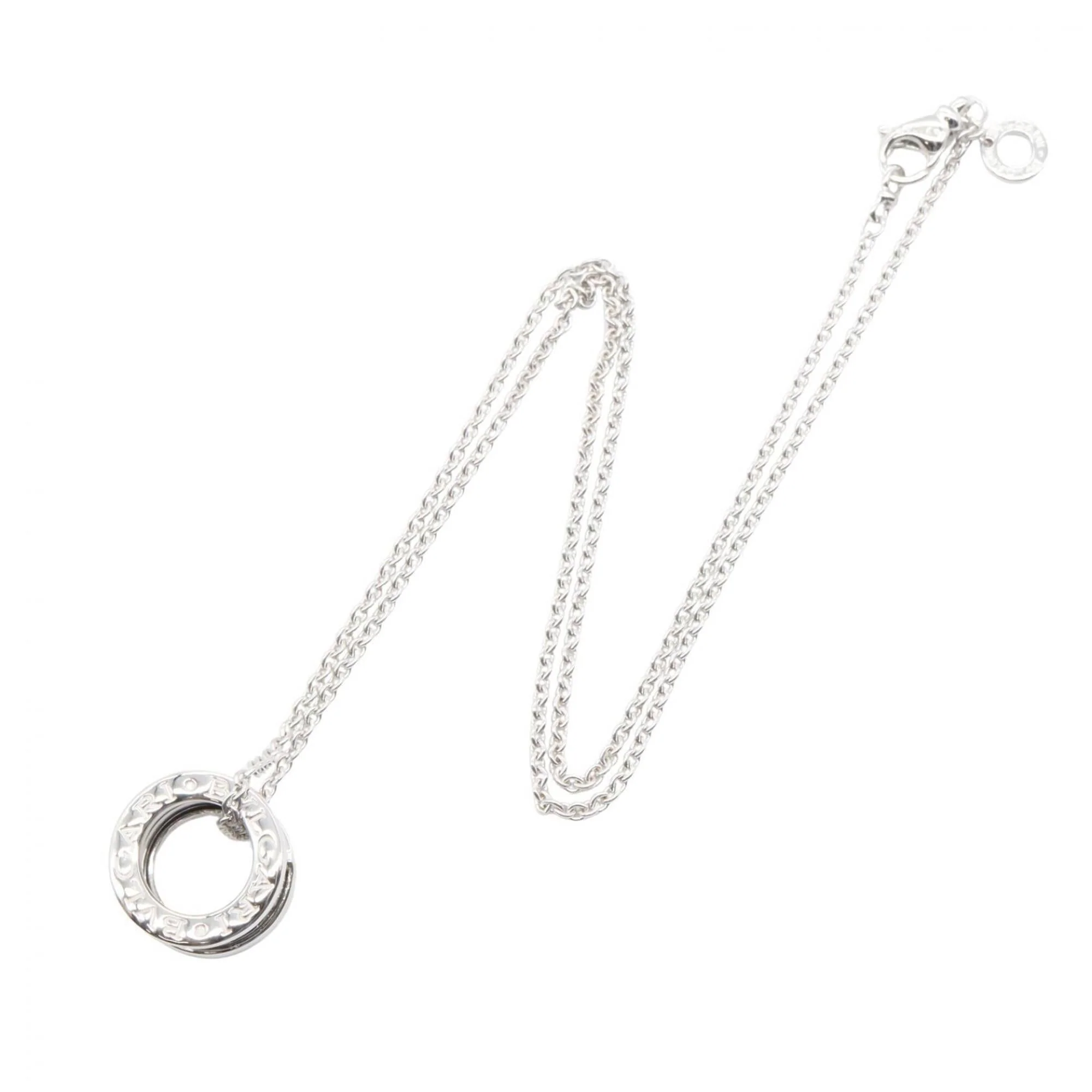 Pendant Necklace 18K White Gold - Image 2