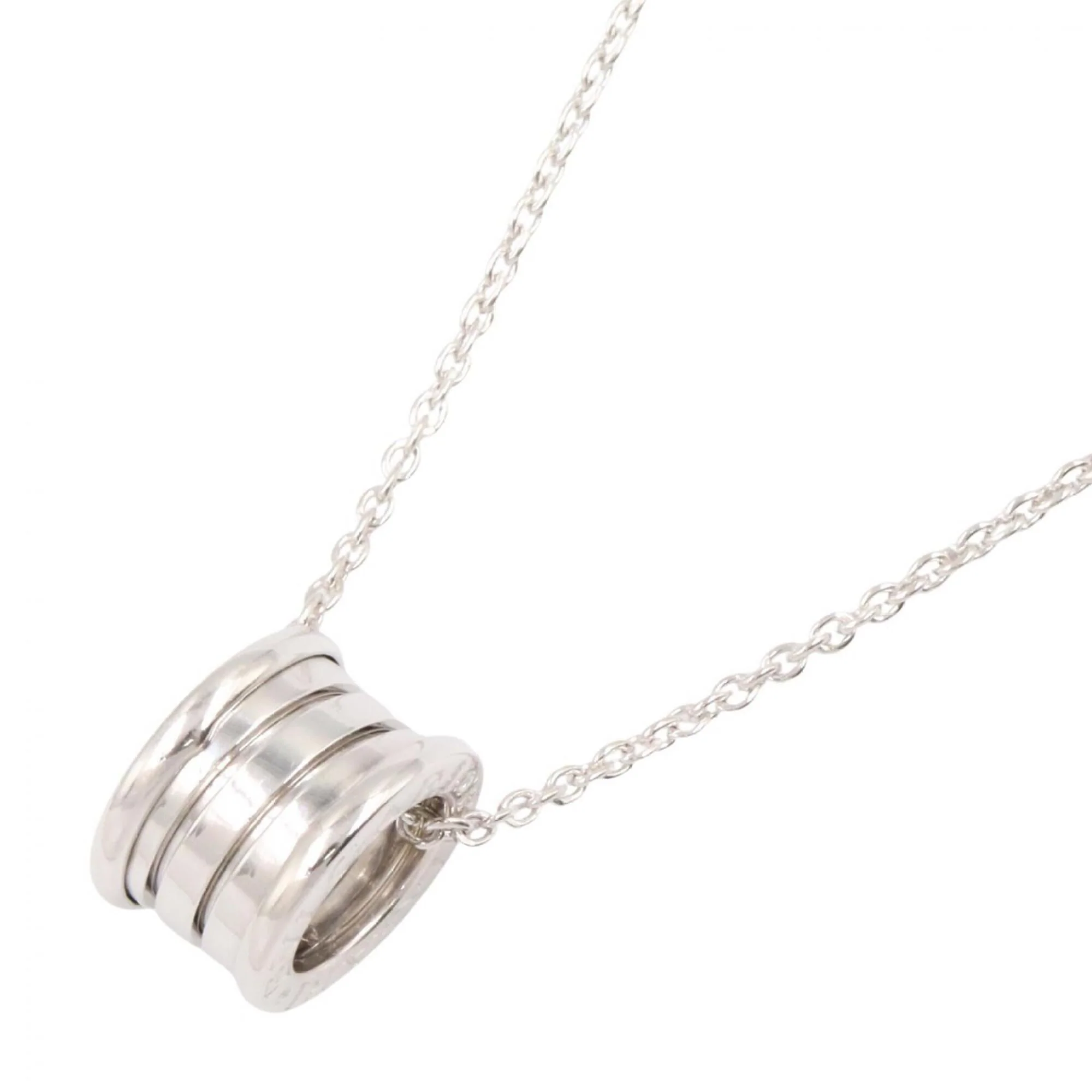 Pendant Necklace 18K White Gold
