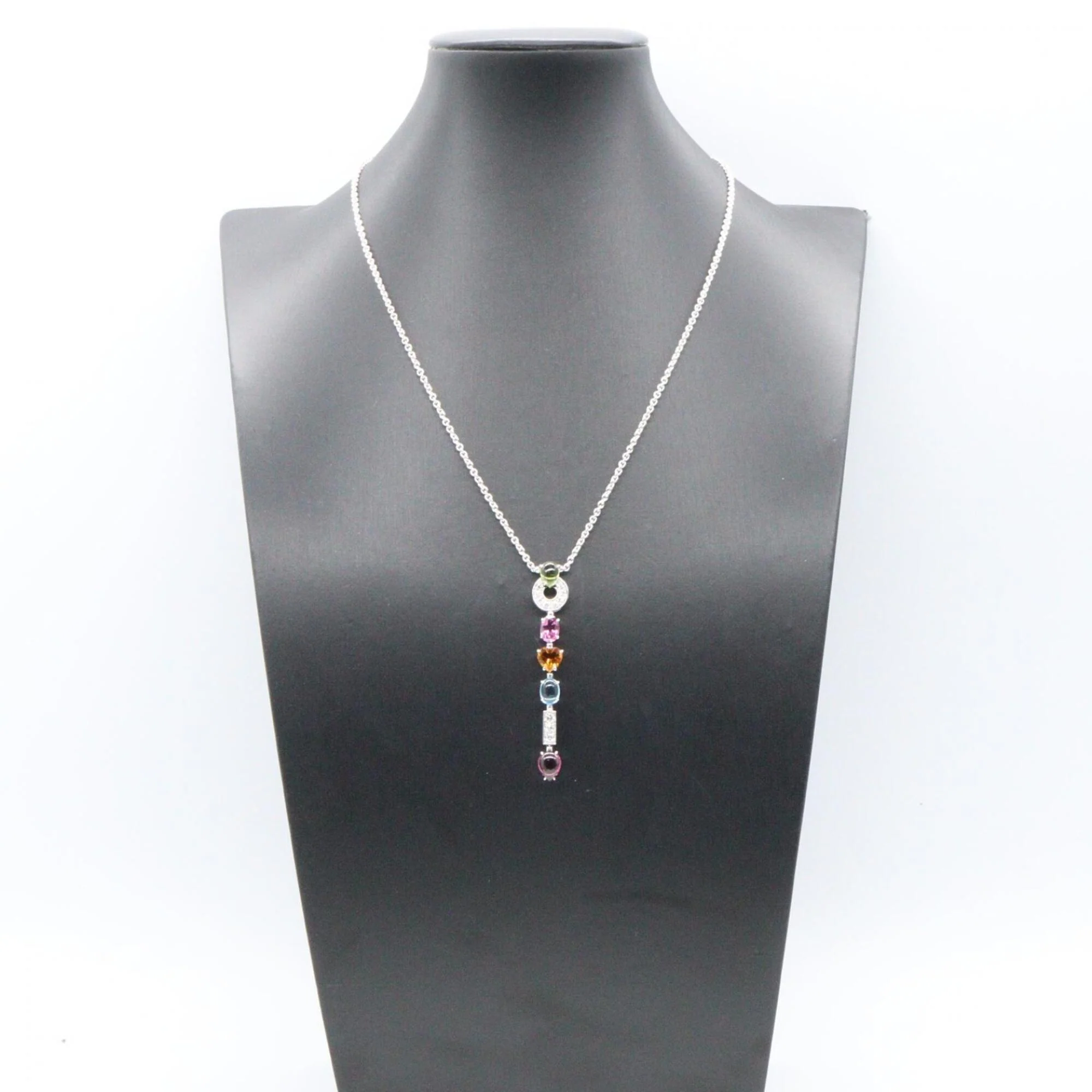 Pendant Necklace 18K White Gold - Image 7