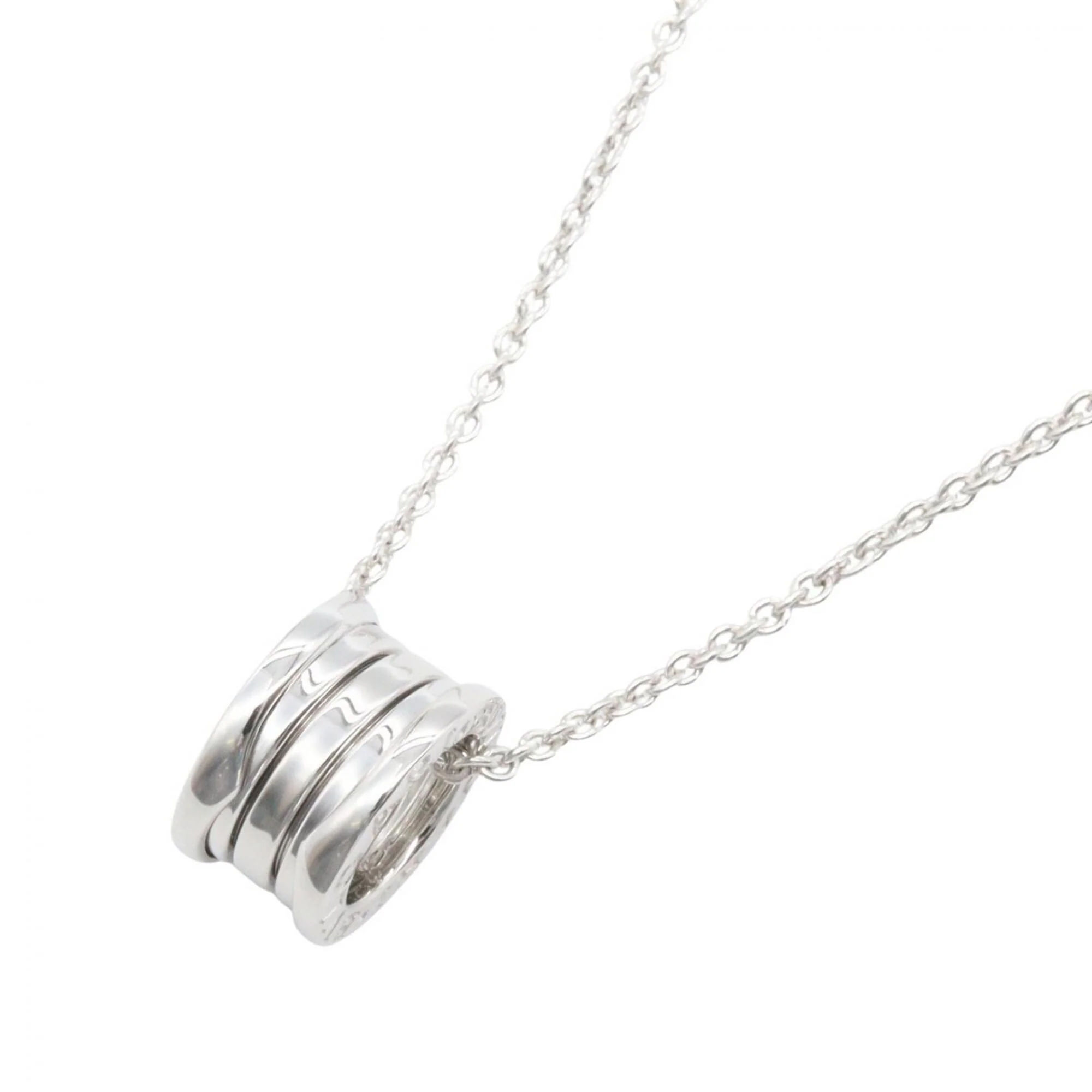 Pendant Necklace 18K White Gold