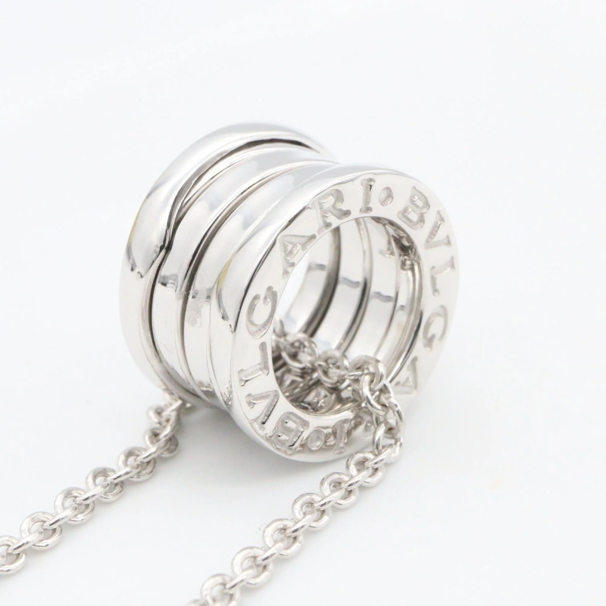 Pendant Necklace 18K White Gold - Image 3