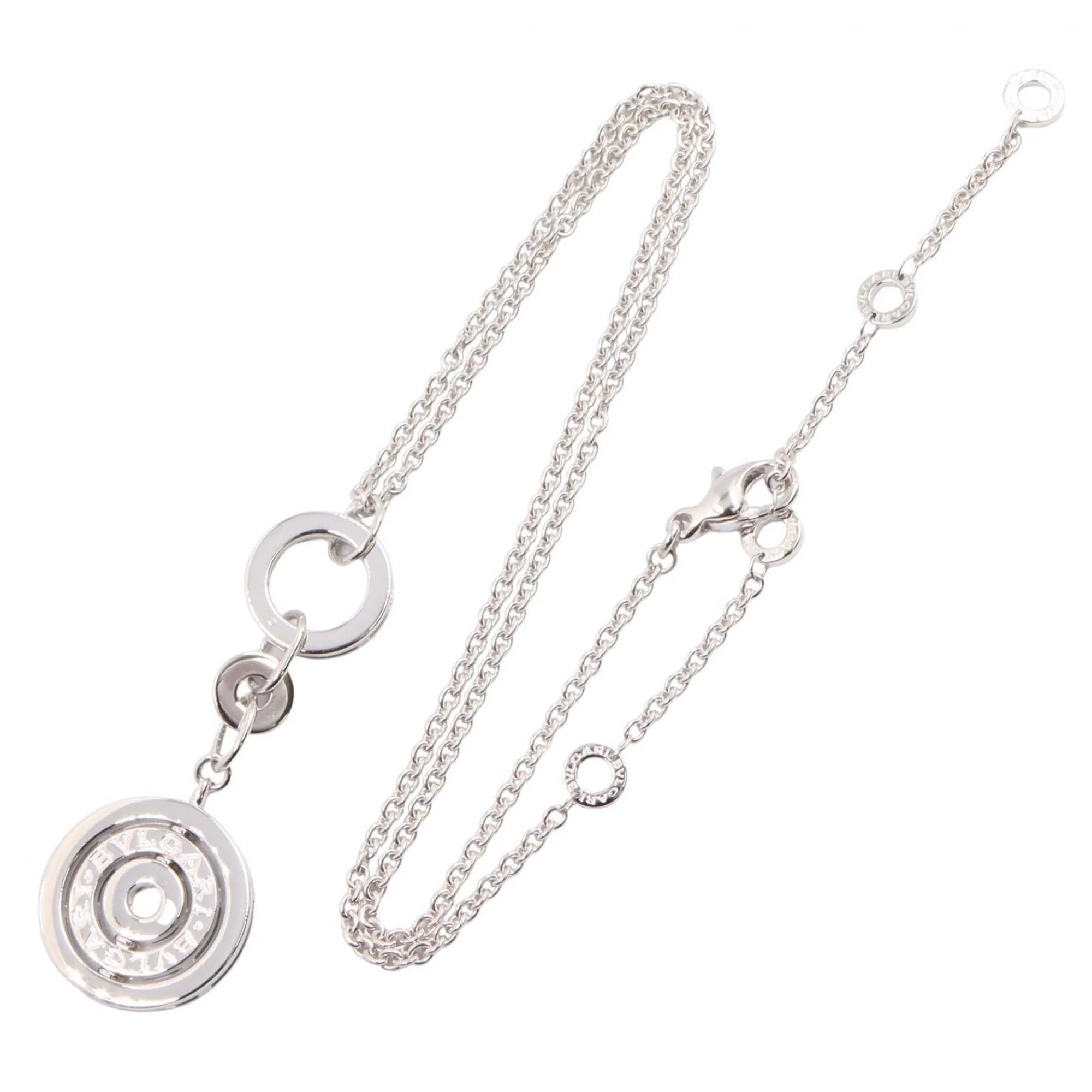 Pendant Necklace 18K White Gold - Image 2