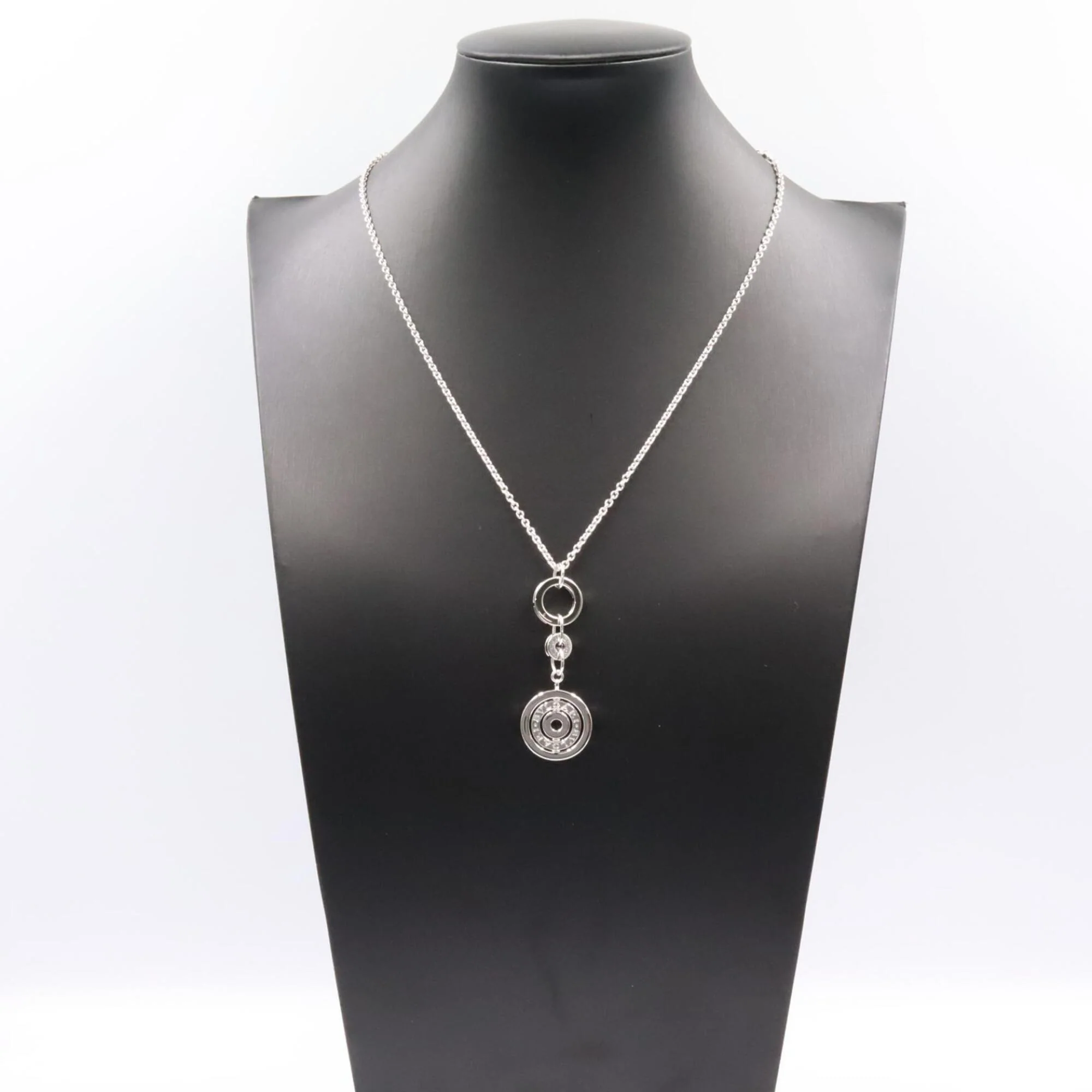Pendant Necklace 18K White Gold - Image 6