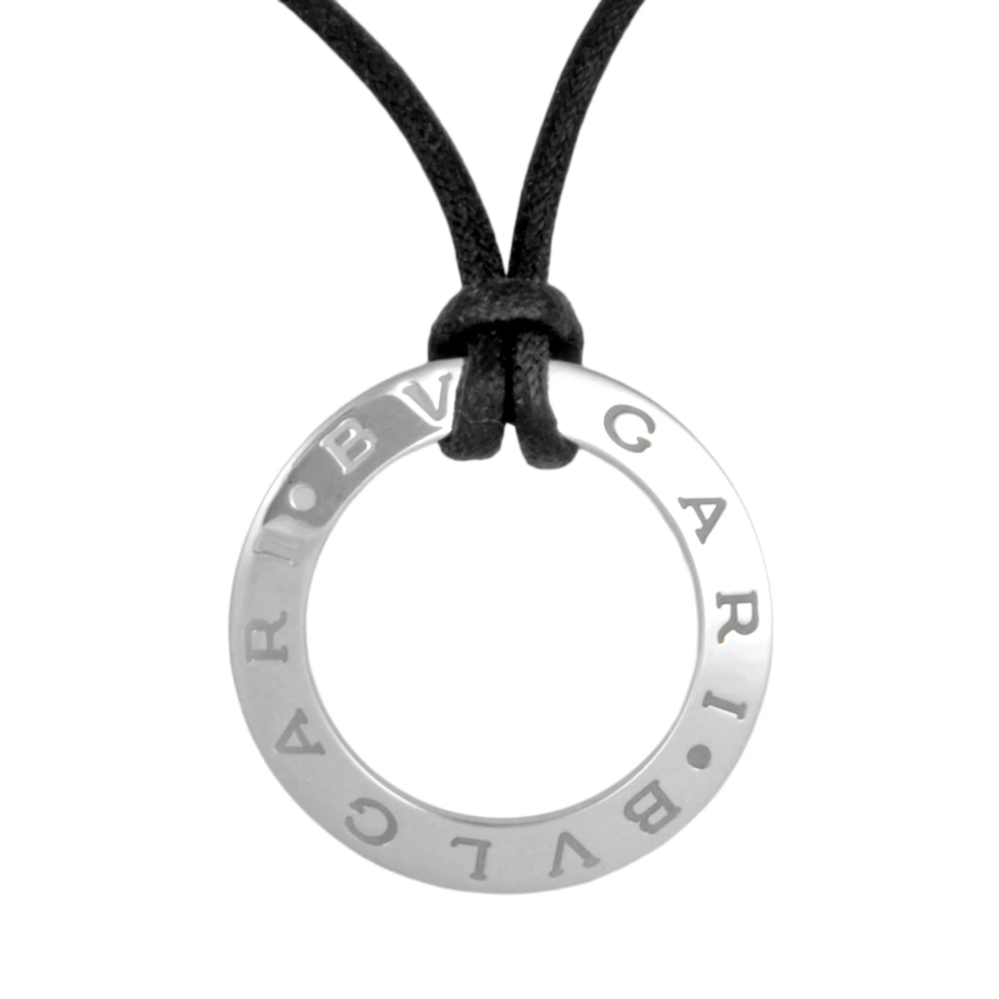 Pendant Necklace 18K White Gold