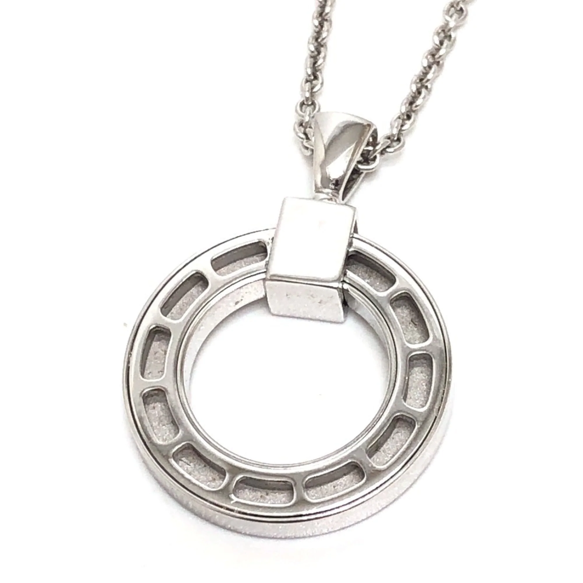 Pendant Necklace 18K White Gold - Image 5