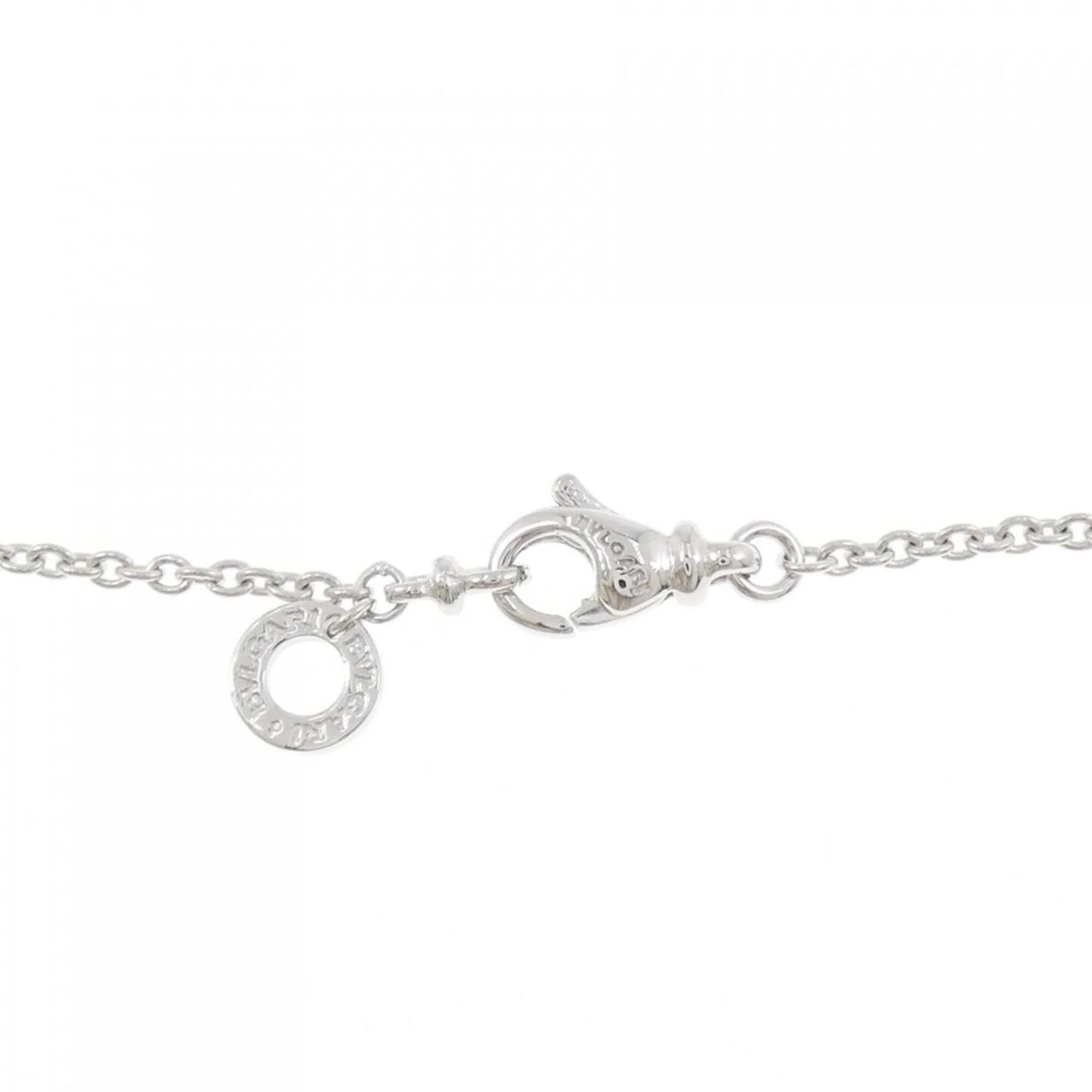 Pendant Necklace 18K White Gold with Diamond - Image 5